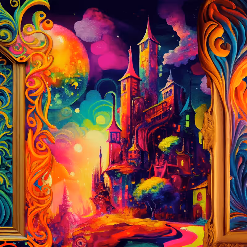 AI Psychedelic City #2