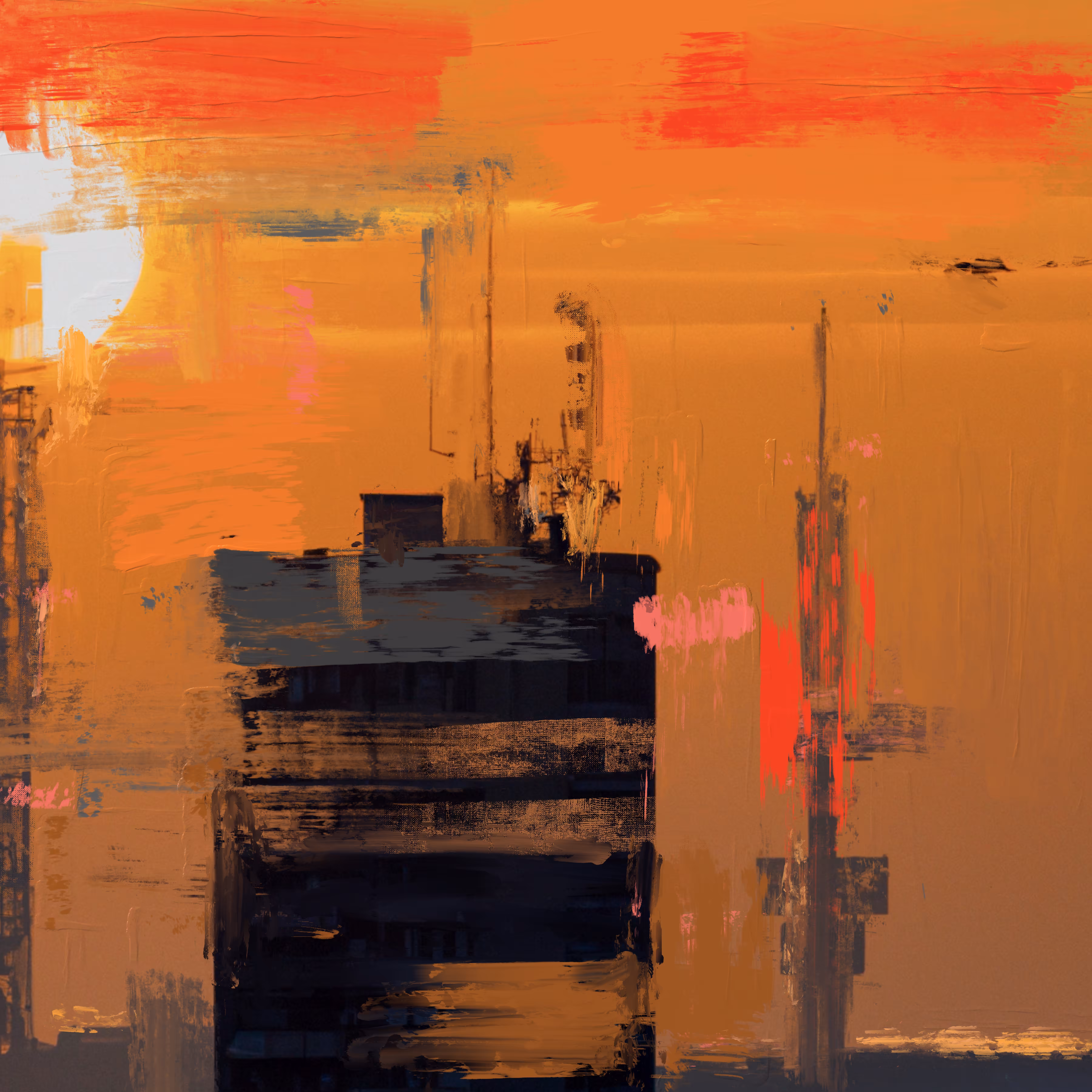 High Rise Sunrise