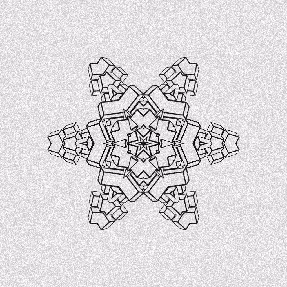 Monochrome Kaleido #45