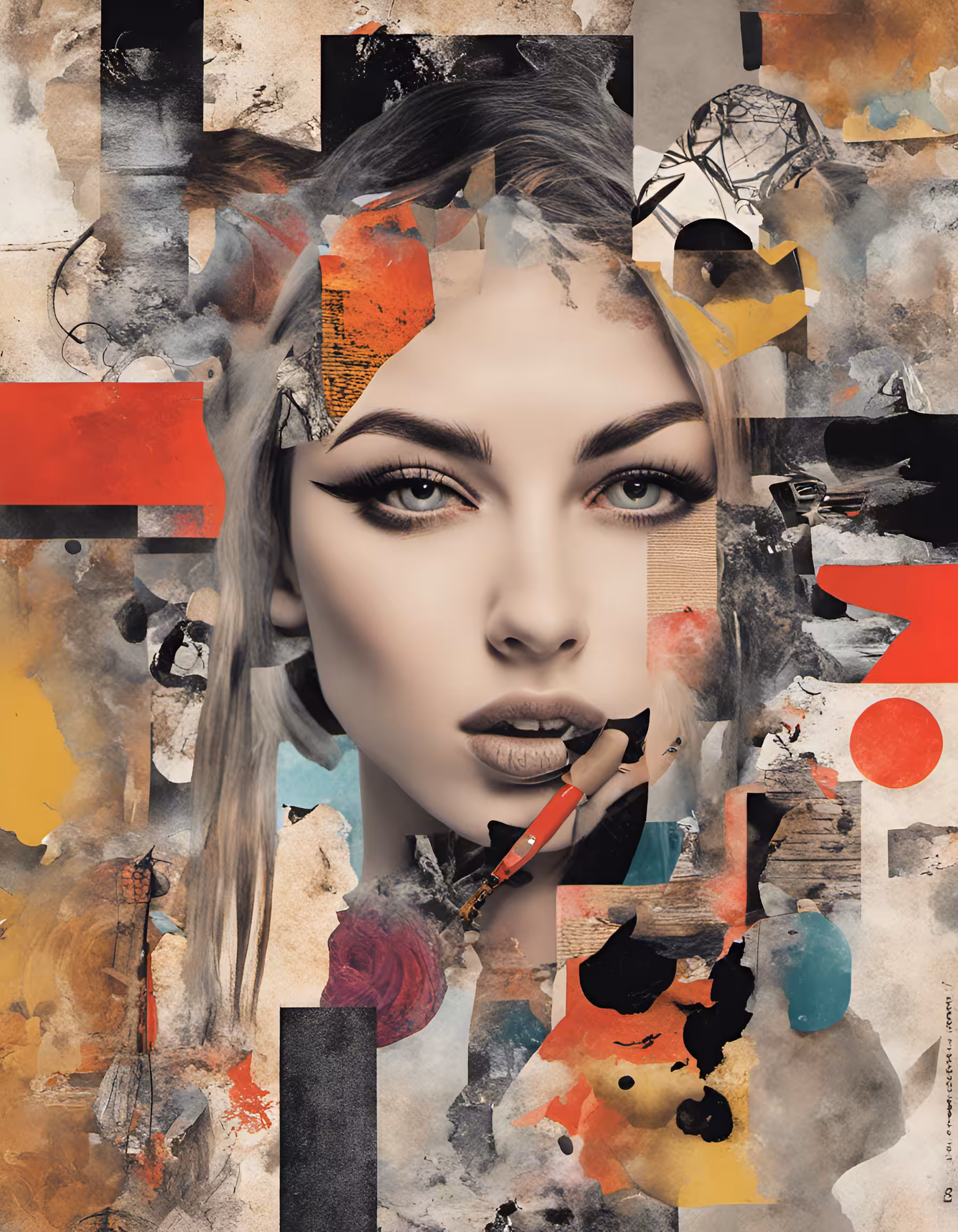 Hot Girl Collage