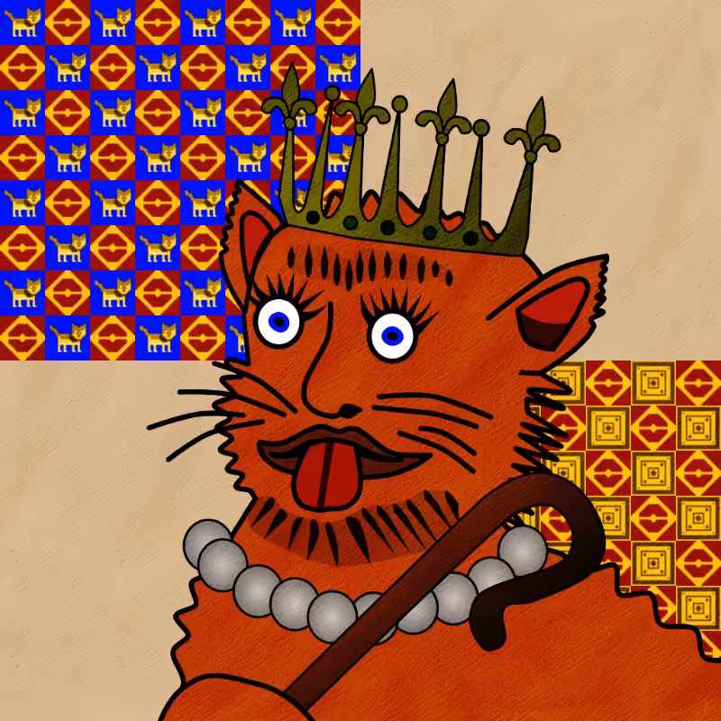 Famous Medieval Cat #22