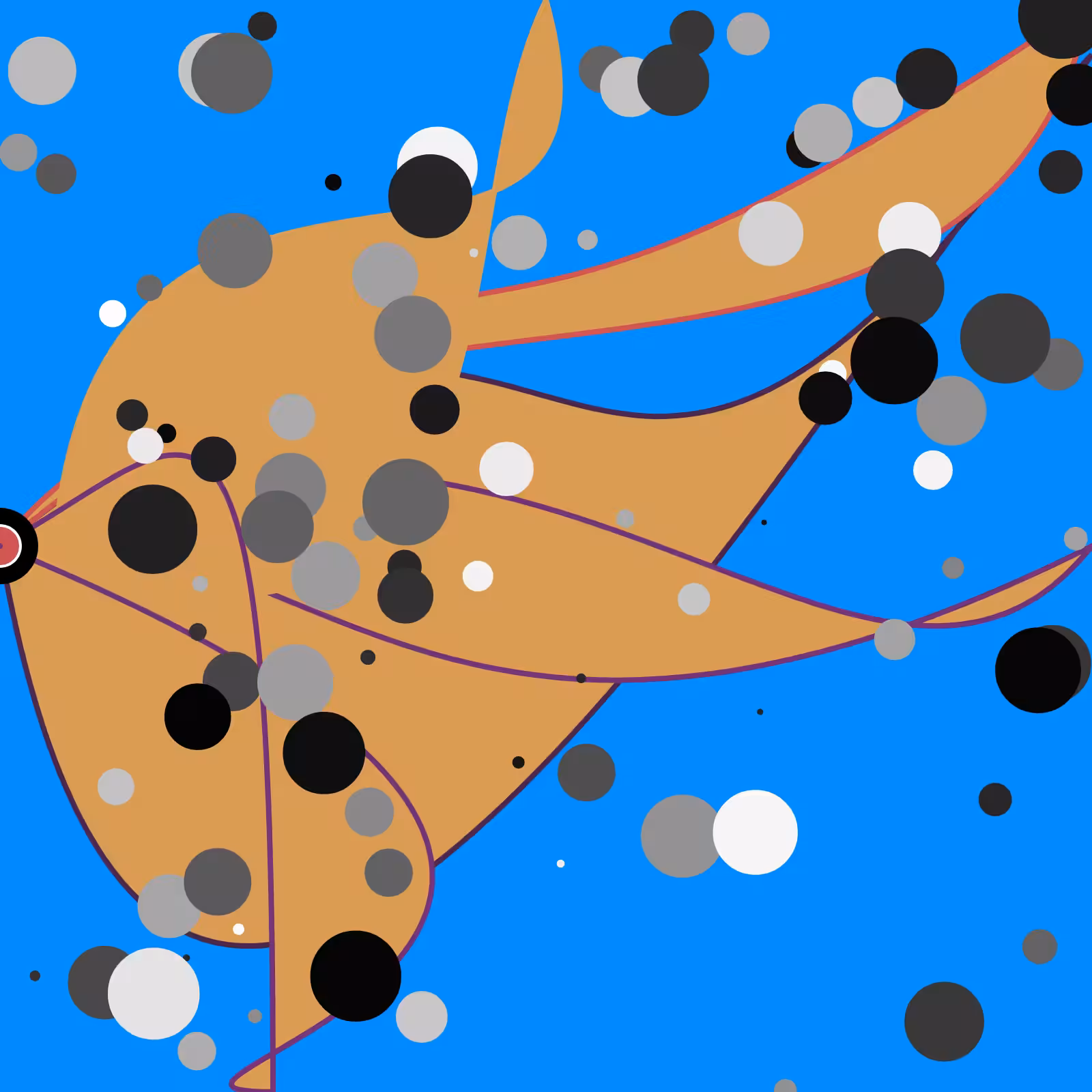 Bubbles in a Bezier Sea #2