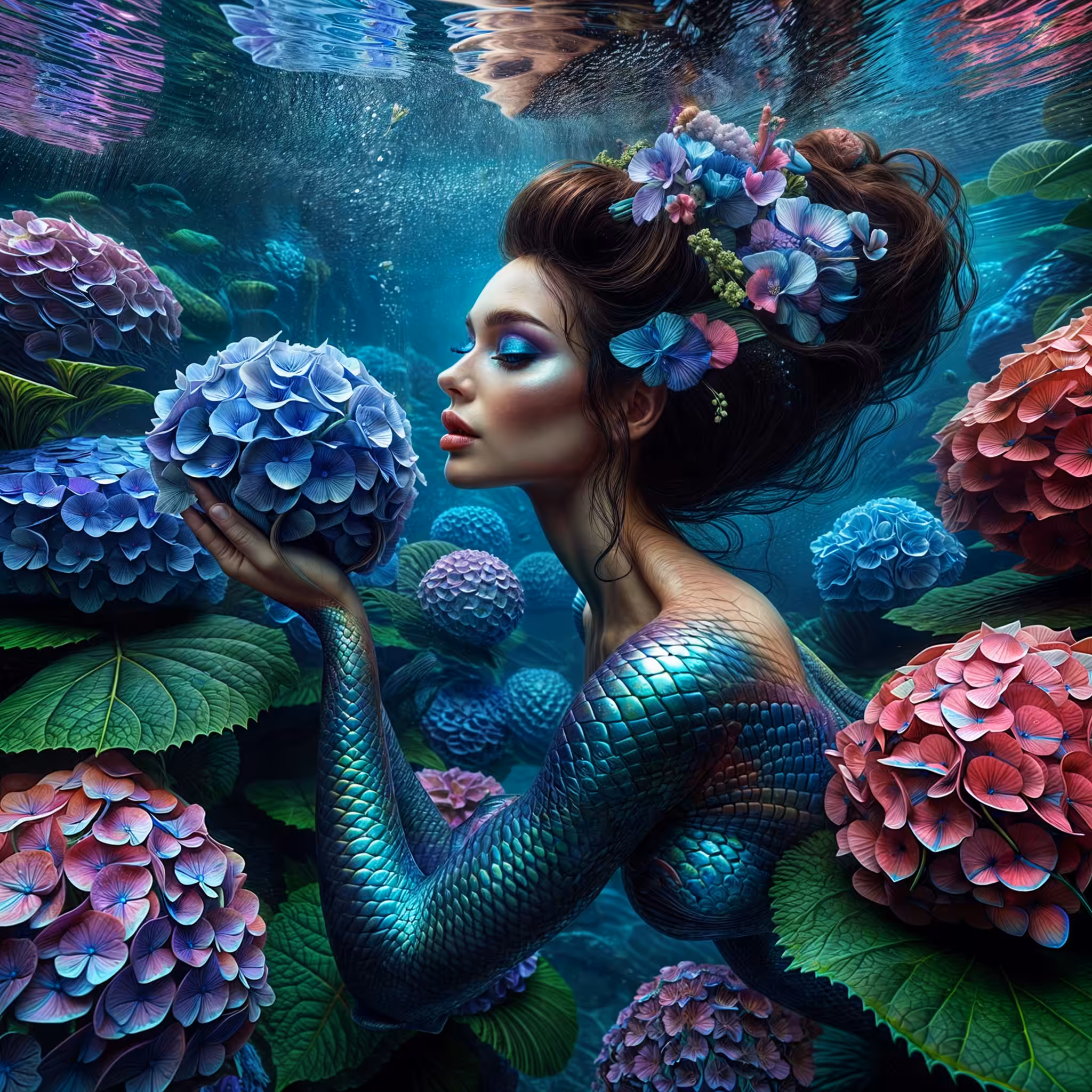 sea flowers 🧜🏼‍♀️🌺