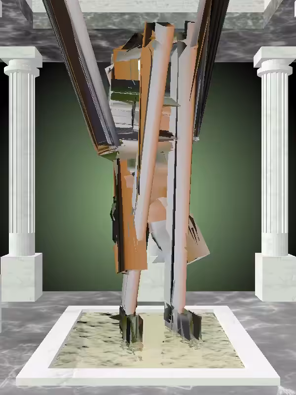 HeavenComputer: The Undying Olive Sunset Woman #961