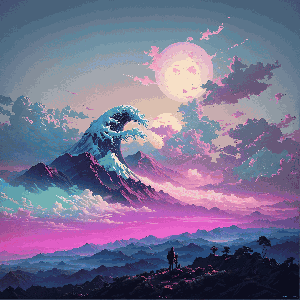 CHICKENFOOT414: Vaporwave 8K By John Martin, Asher Brown Durand
