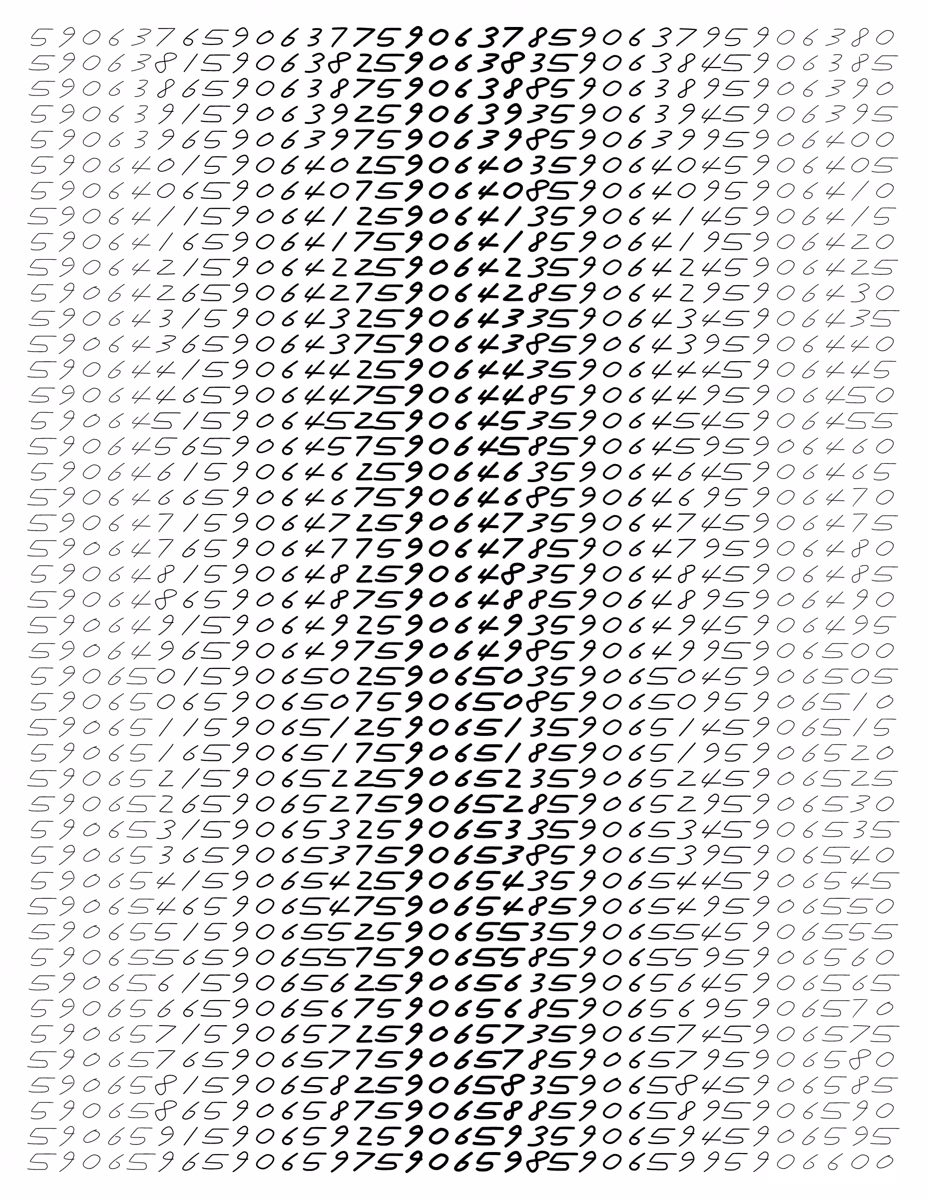 Endless (5,607,250 to Infinity) #1015
