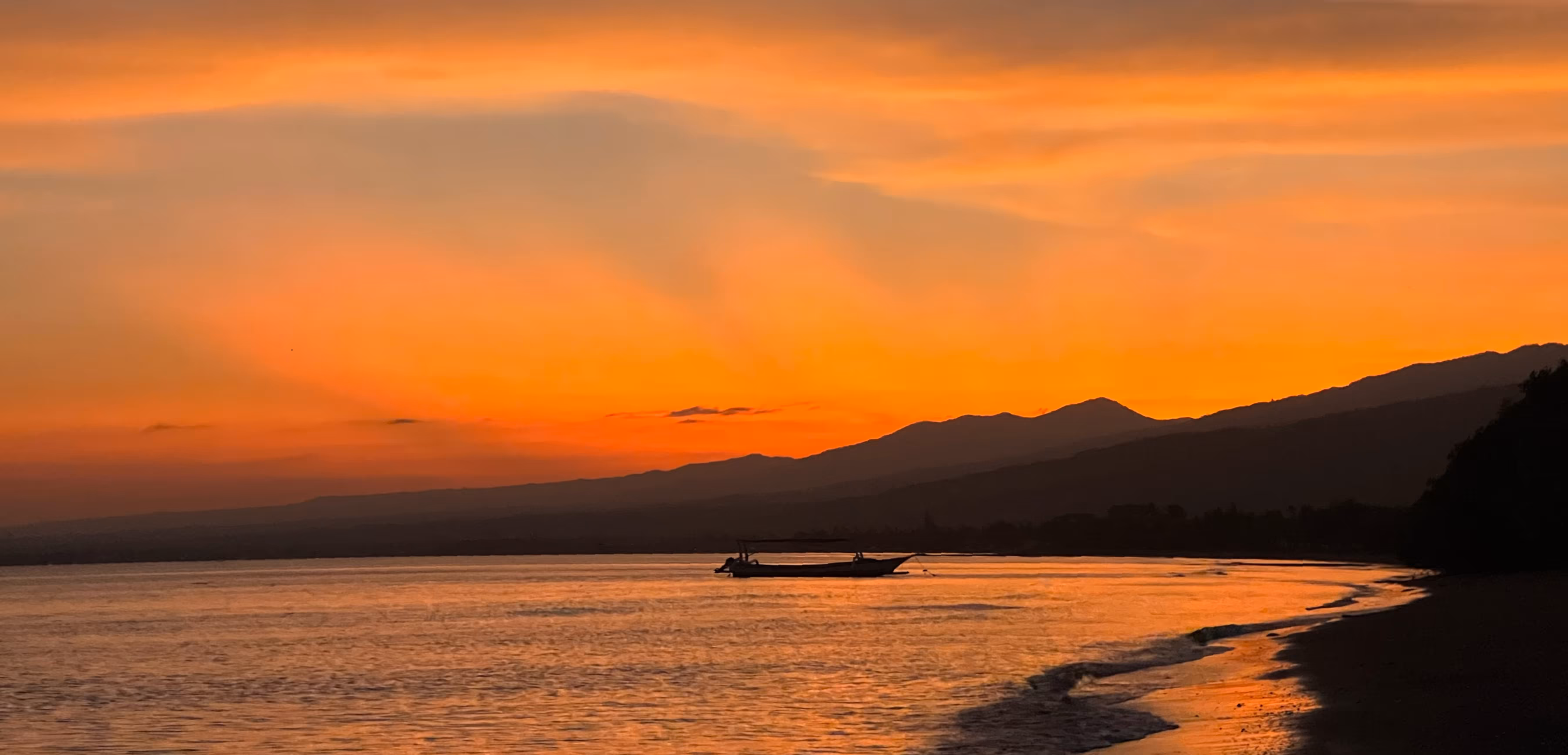 Sunset in Bali