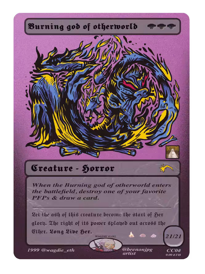 We are All Going to Die Card #1