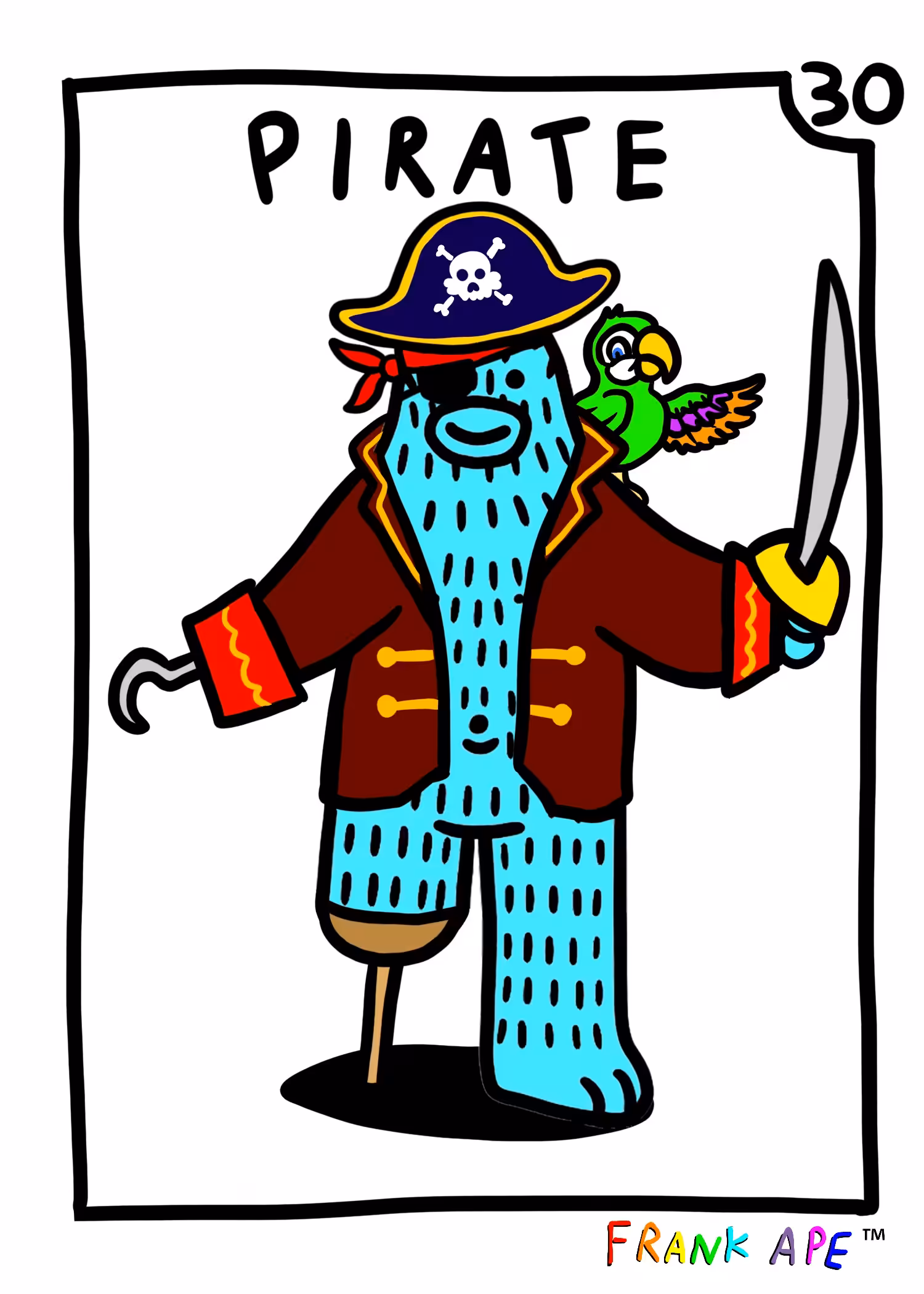Frank Friends #30 - Pirate