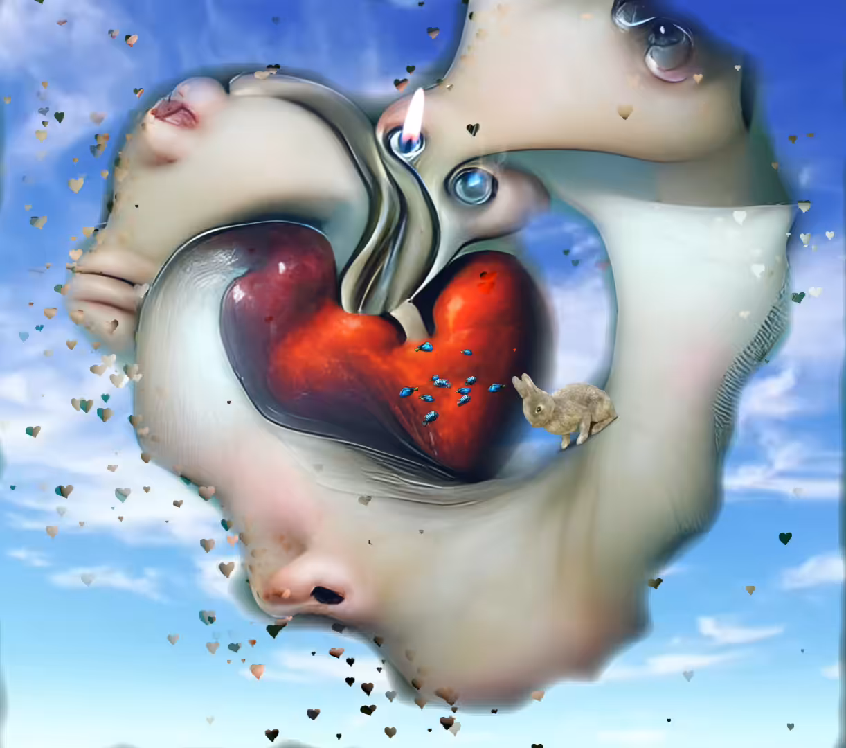 Surrealism Heart Dubstep