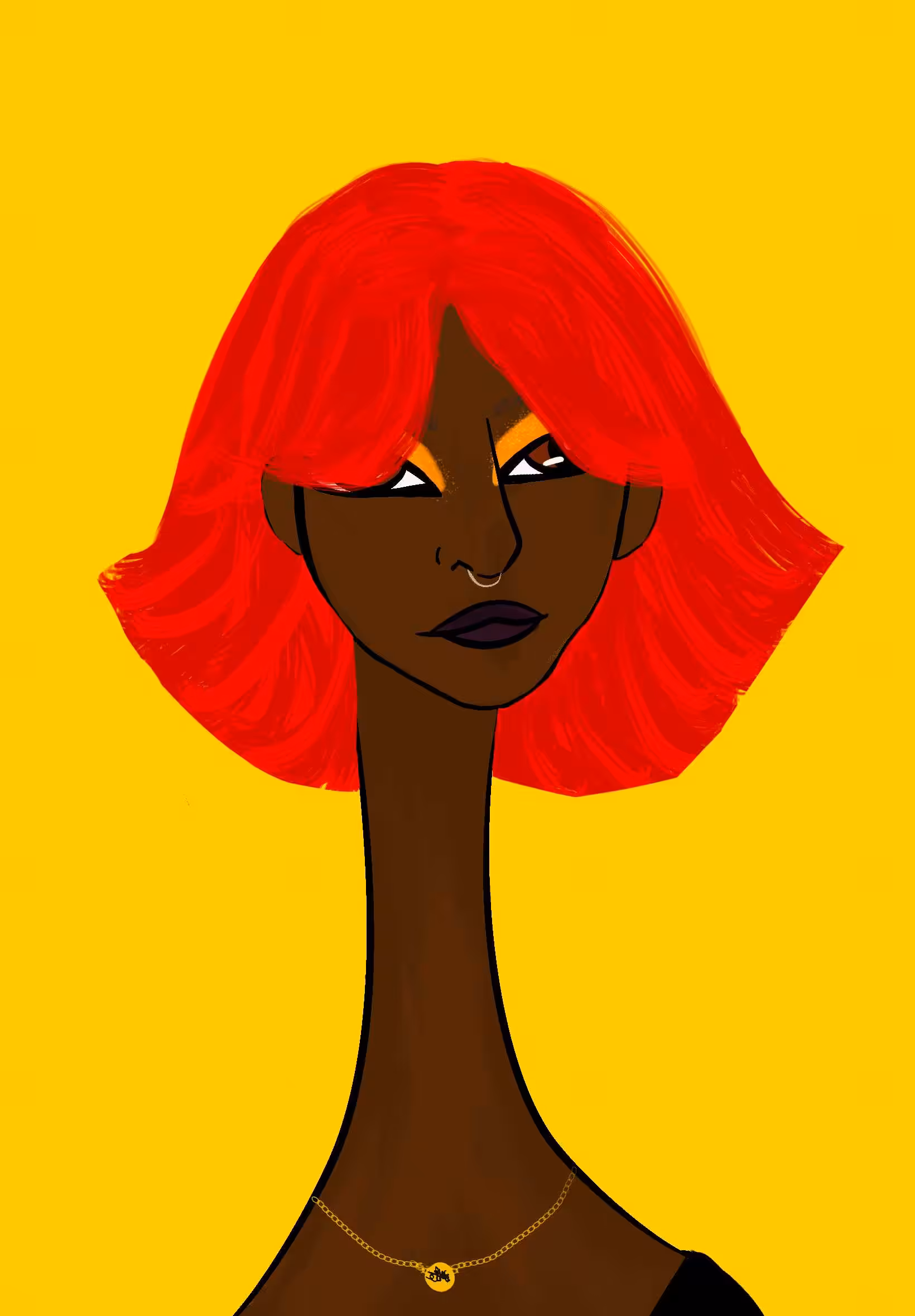 Long Neckie Ladies: Long Neckie Lady #1242