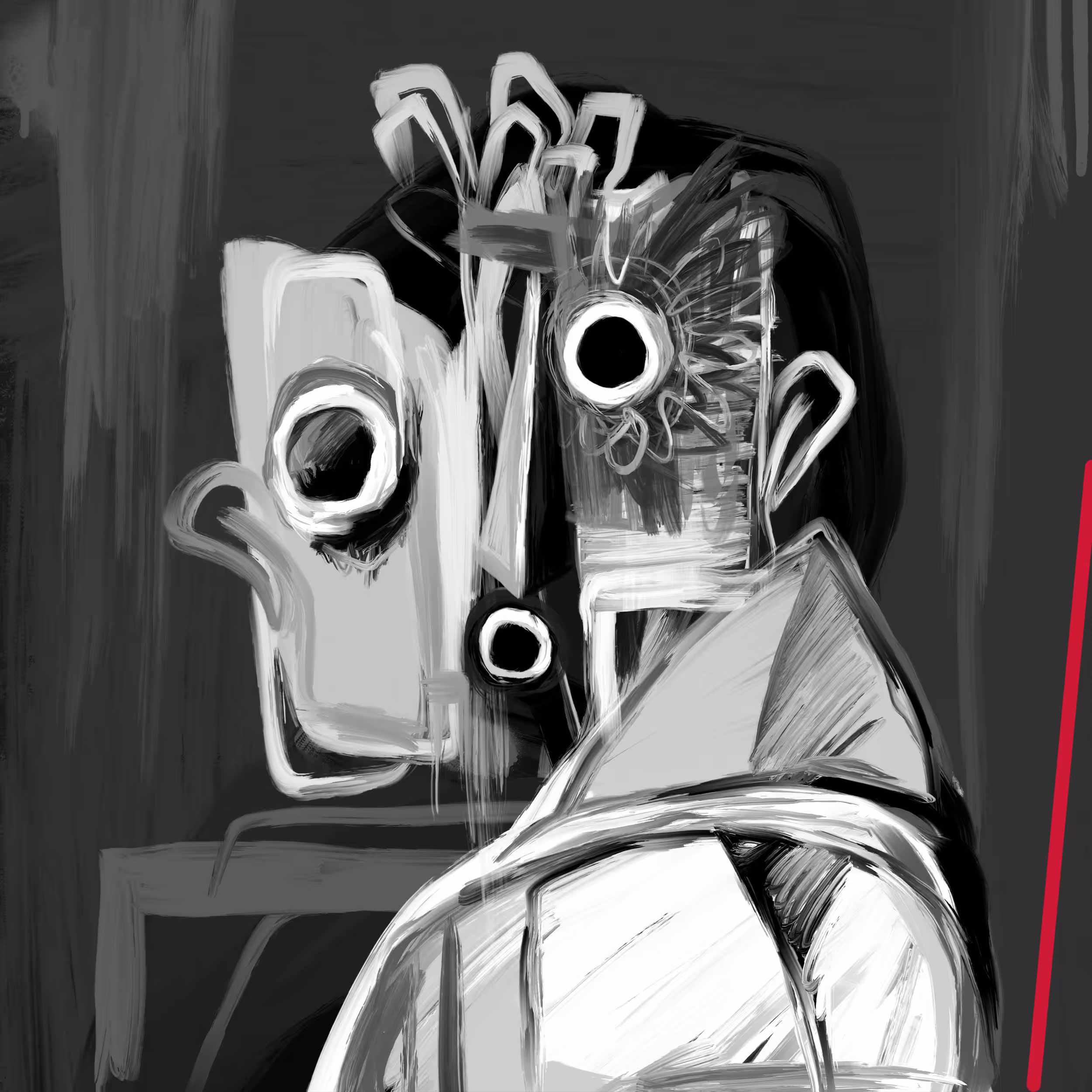 The Unknown Painter (Silver) #108