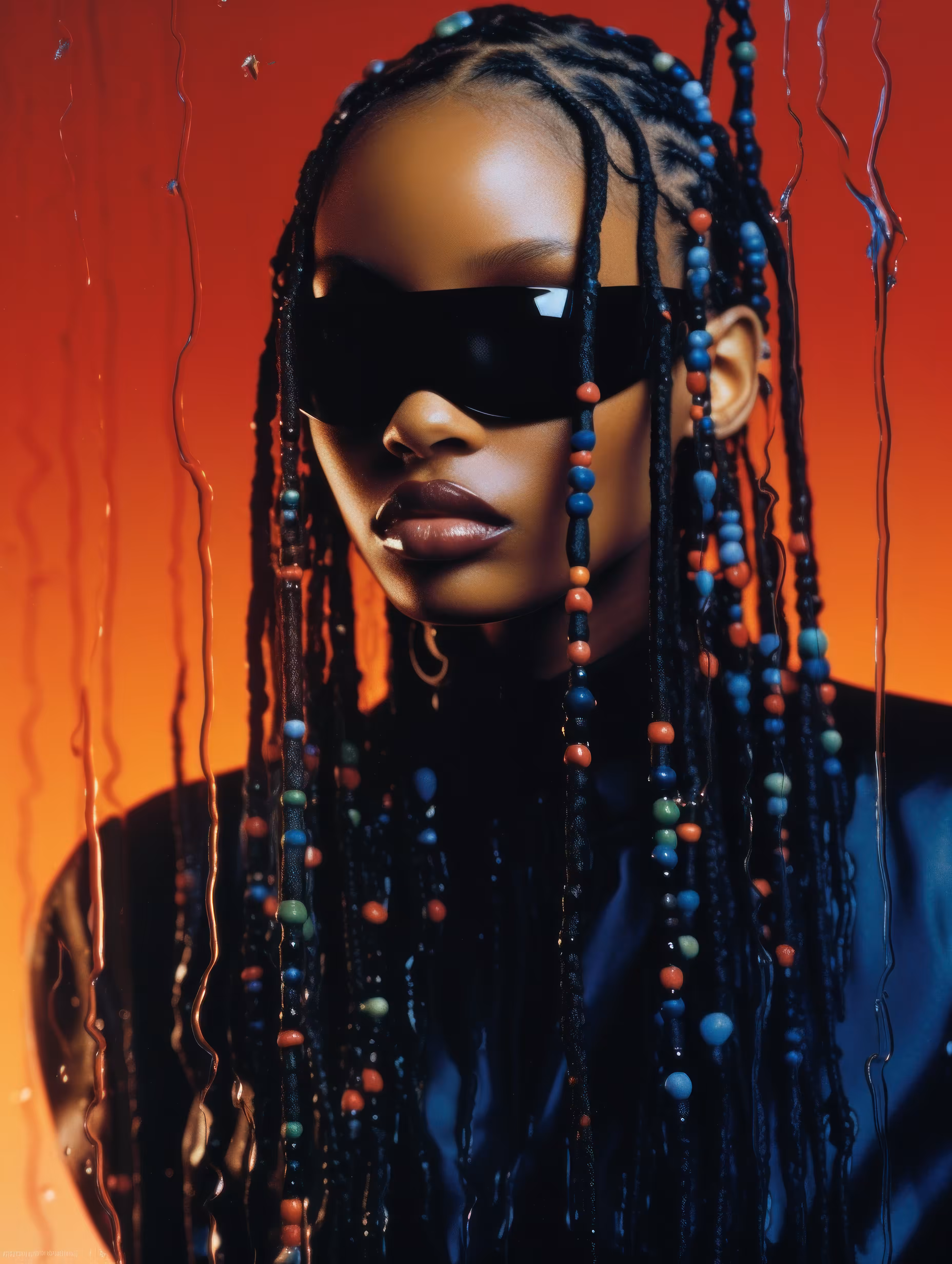 Beaded Braids Study I