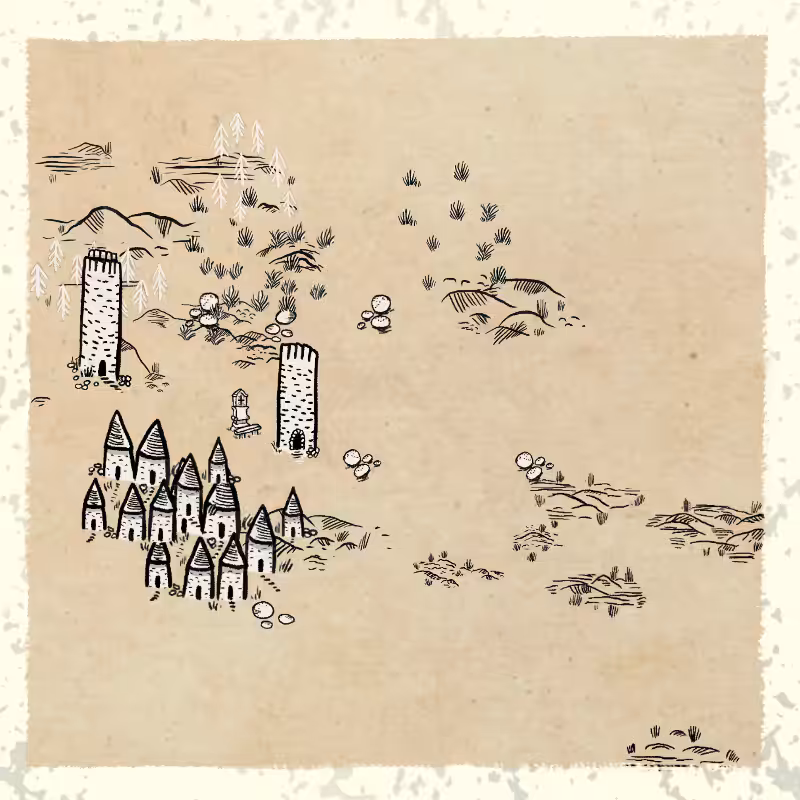 Medieval Village  #90