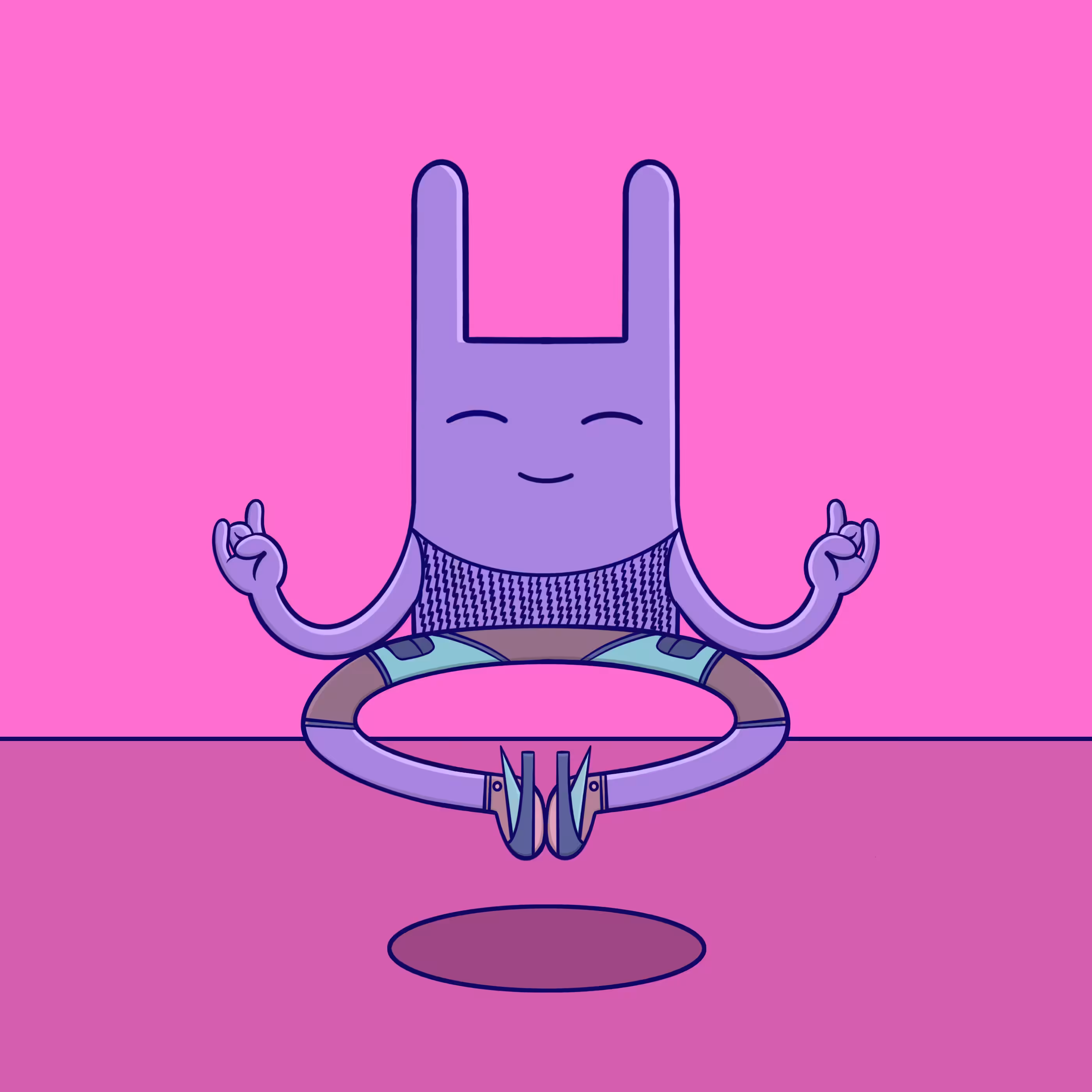 Meditation Rabbit #69