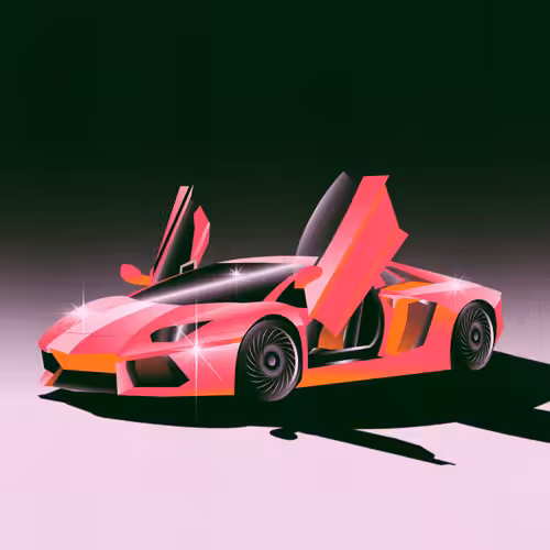 Sunset Lambo