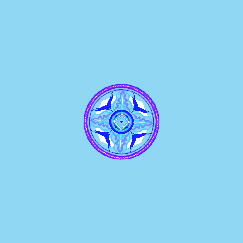 Water Mandala Series I #1