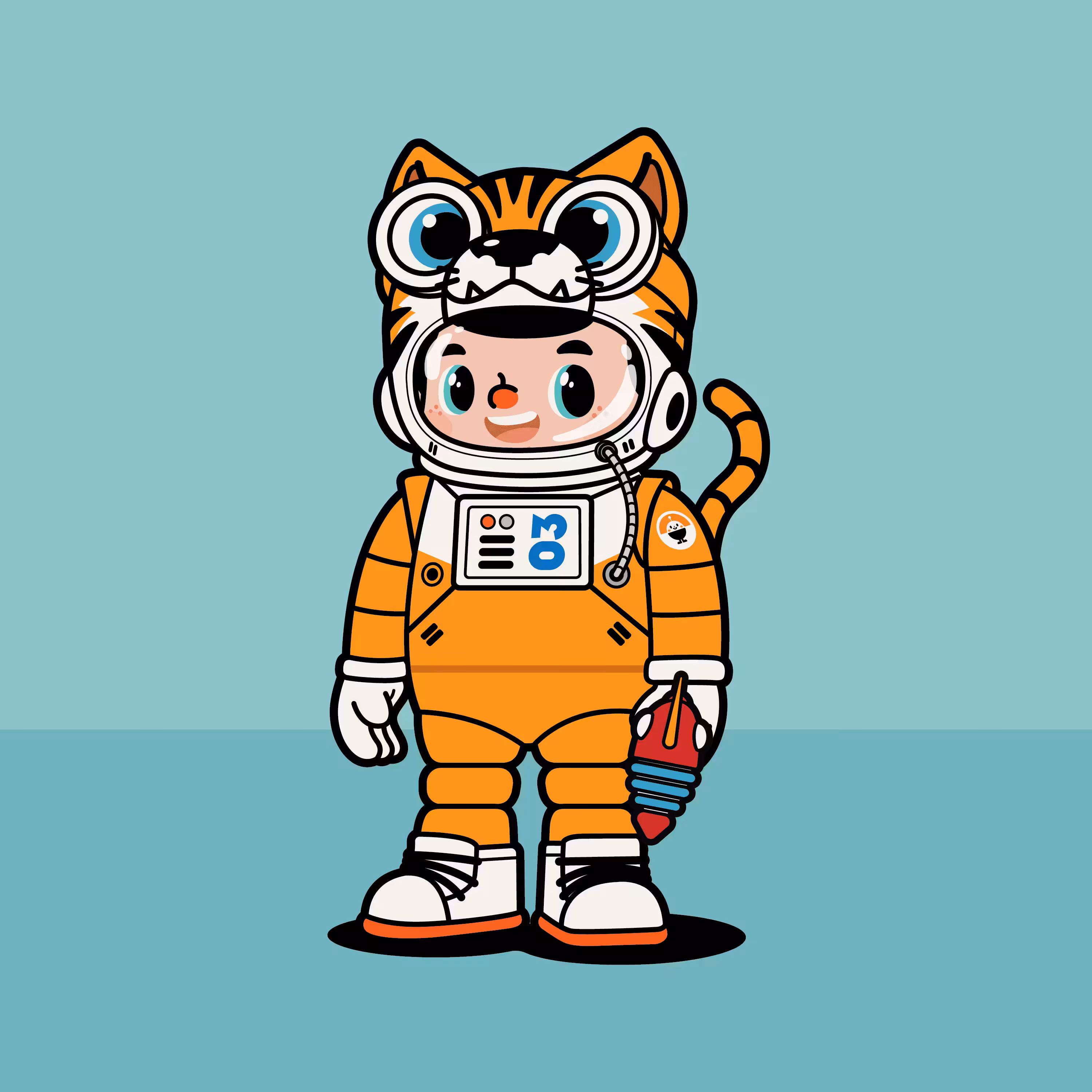 Chinese Zodiac - Tiger Boy Figure