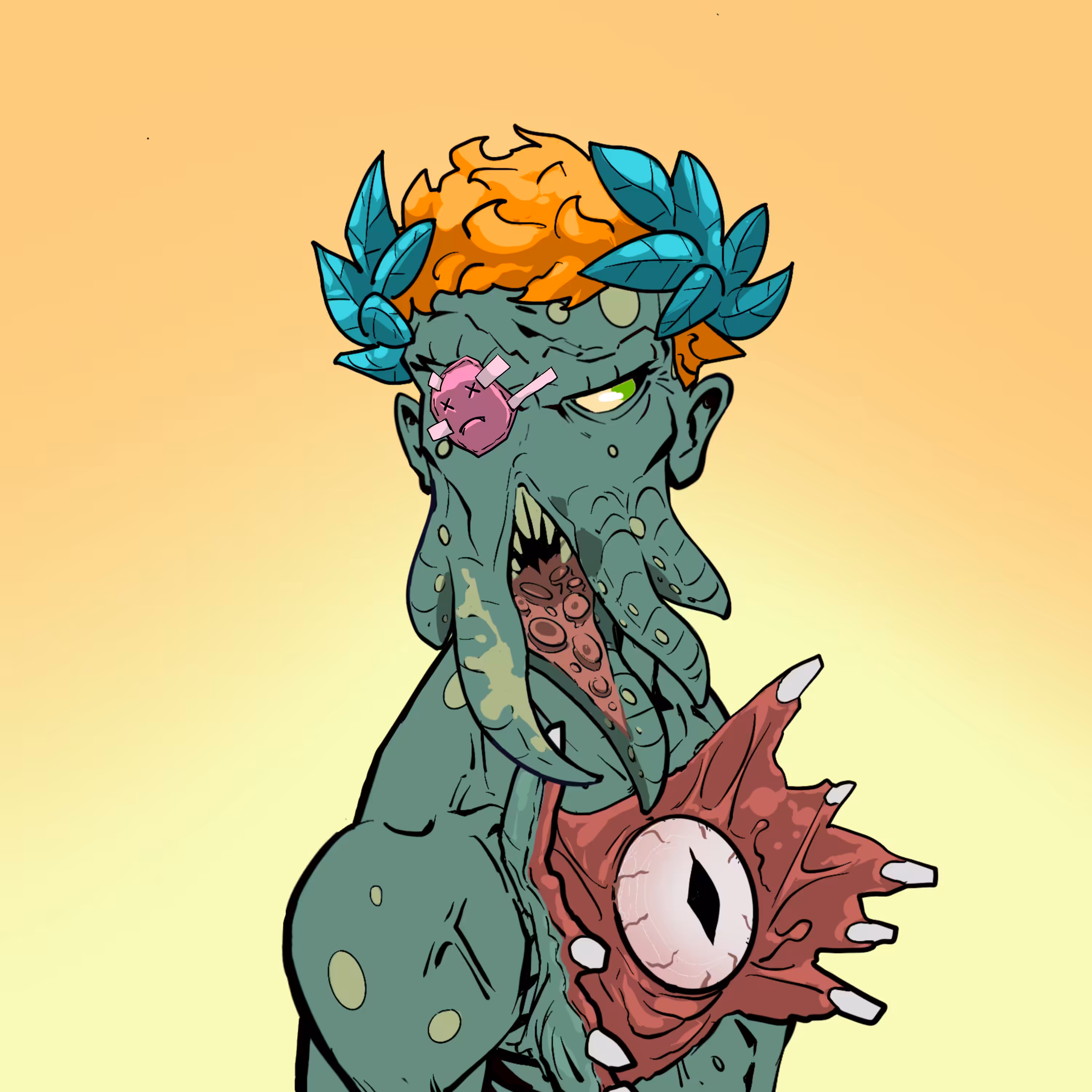GlieseZombiesPFPs: GlieseZombiePFP #2862