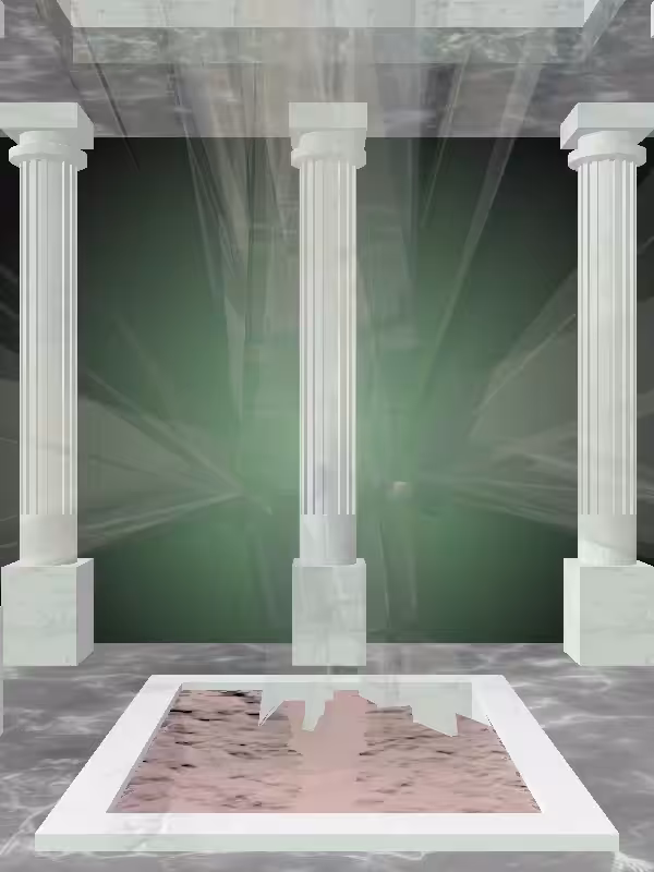 HeavenComputer: The Fading Loser Mossy Champagne Woman #2342