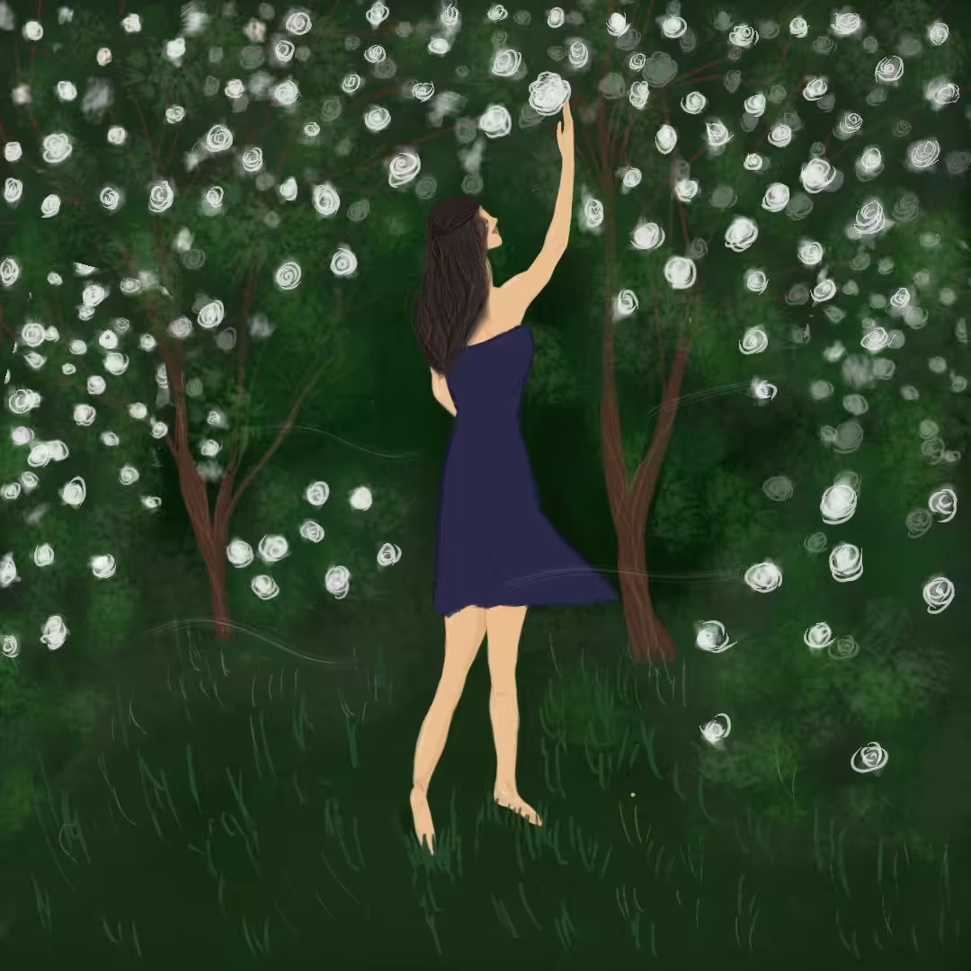 Symphony of the soul: Spring garden