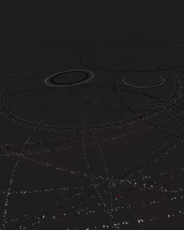 circle drops - 'the passenger' sketches #60