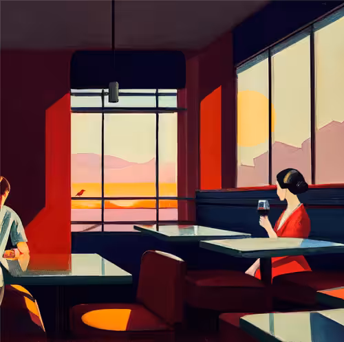Stuck in Time at the Diner - SE RD