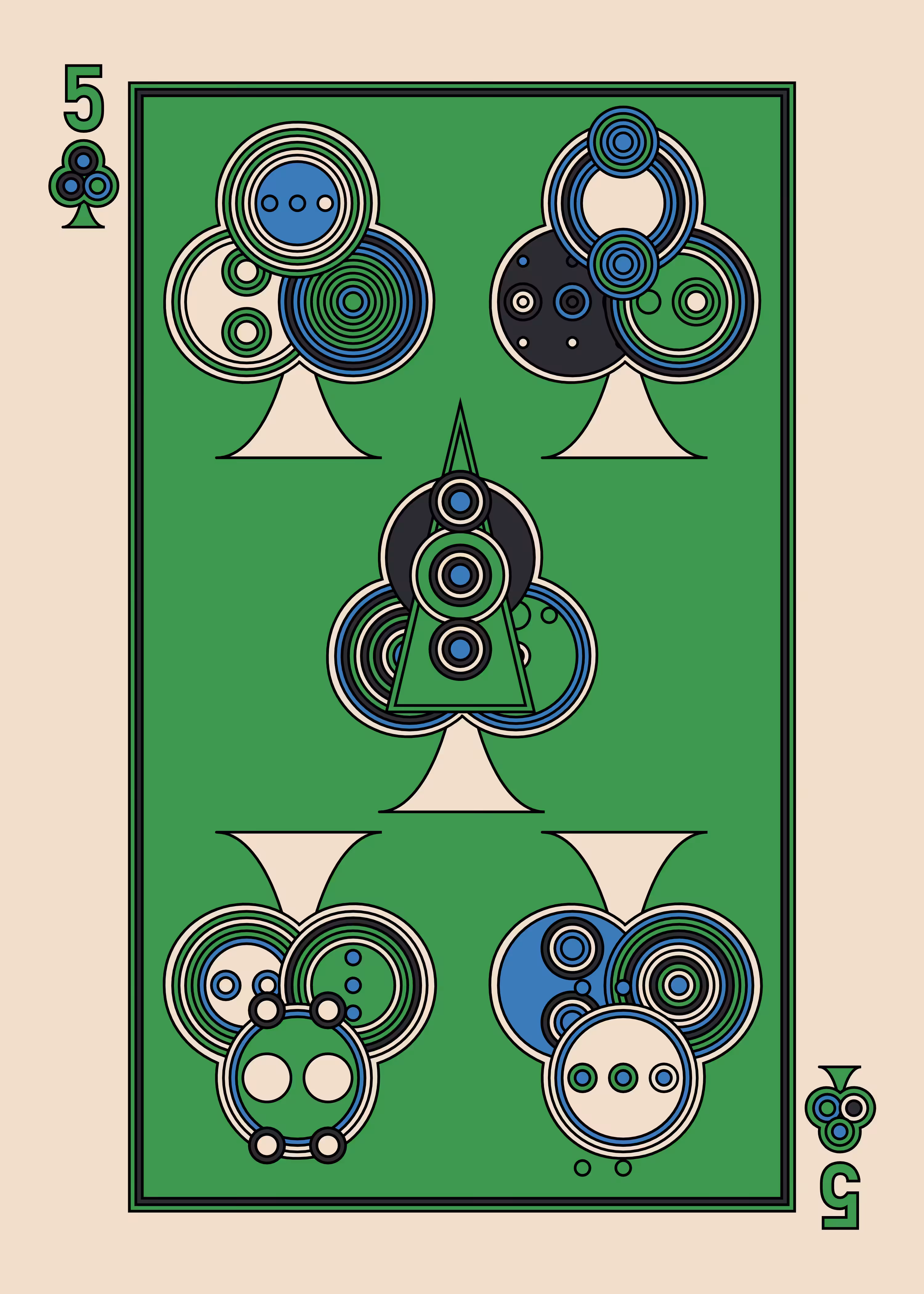 Five of Clubs Dark