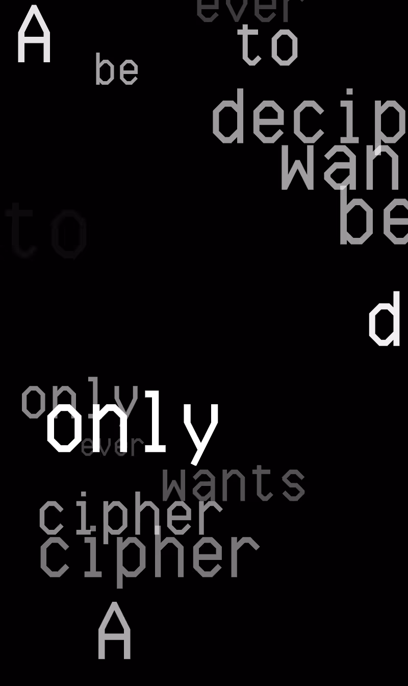 CRYPTIC POEMS #231 | AOLS #1113
