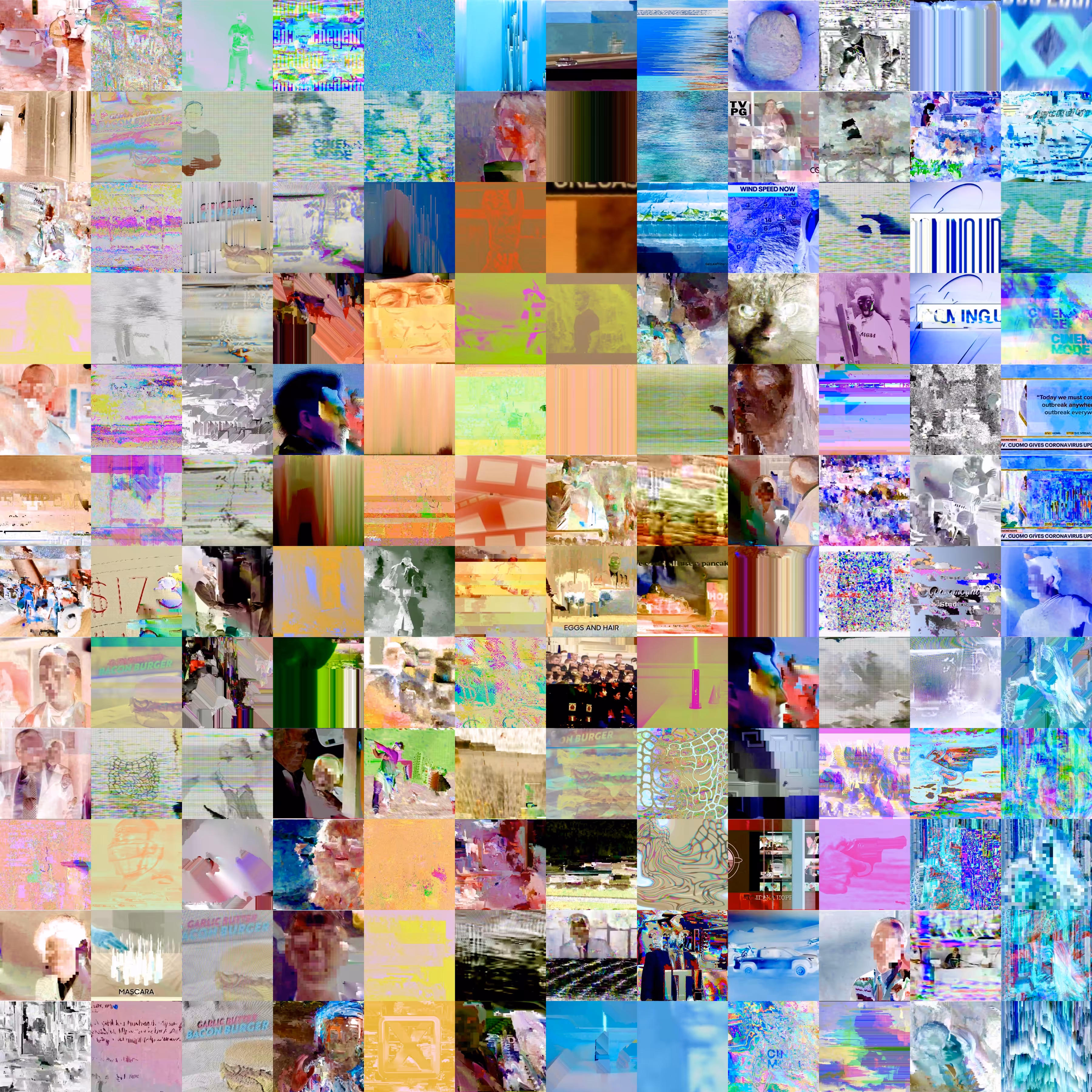 Glitch Quilt Punk 0146
