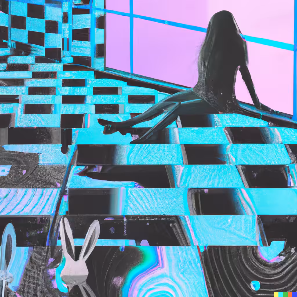 the space between
