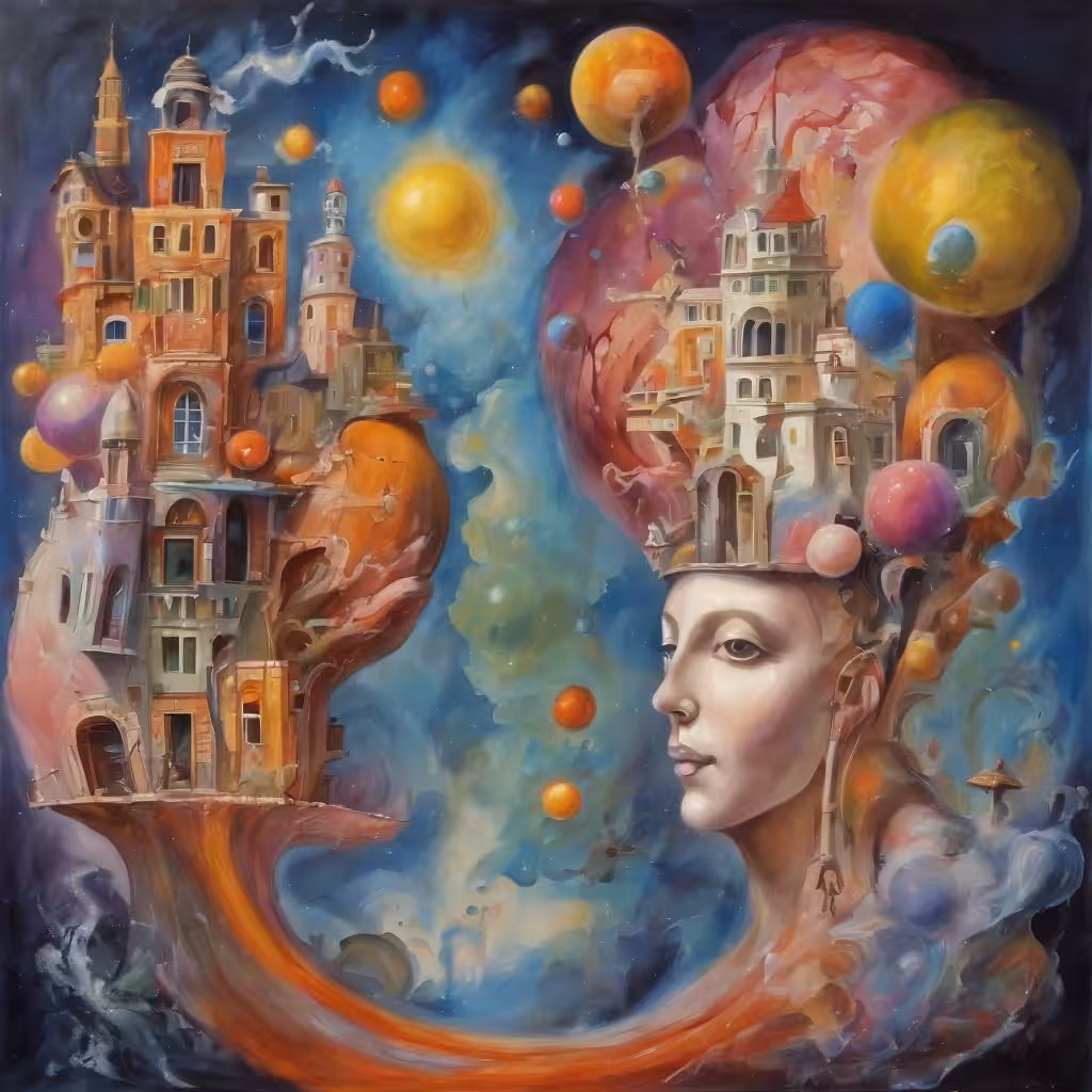 surreal painting