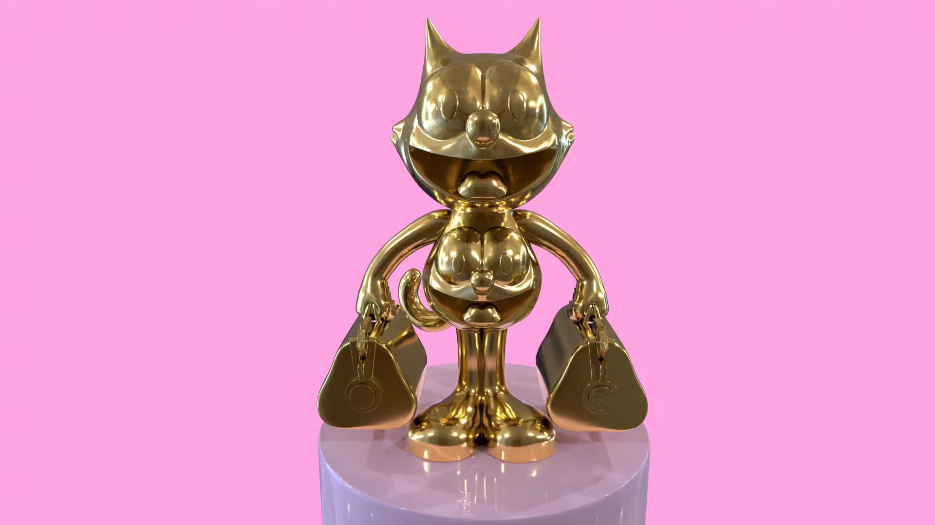 Double Up Cat "Gold"