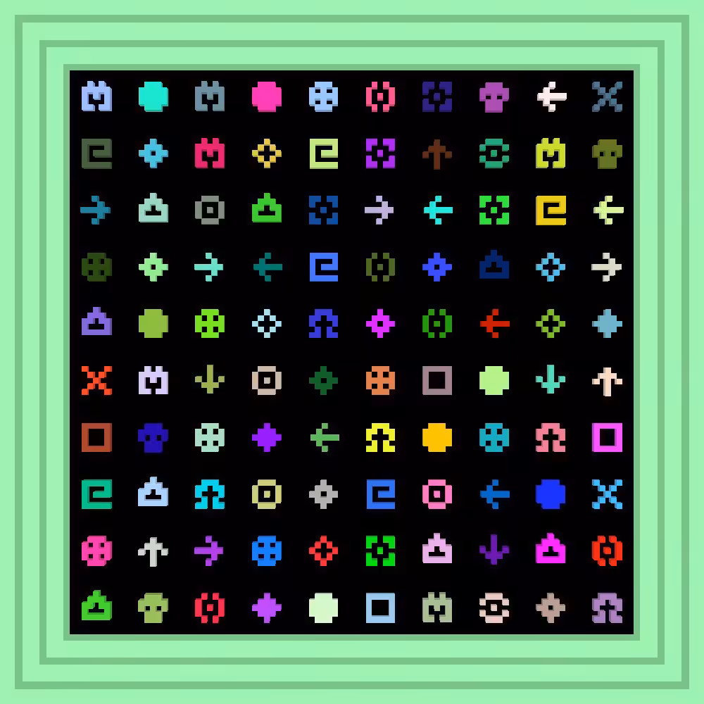 502 :: Procedural Symbols #171/1000