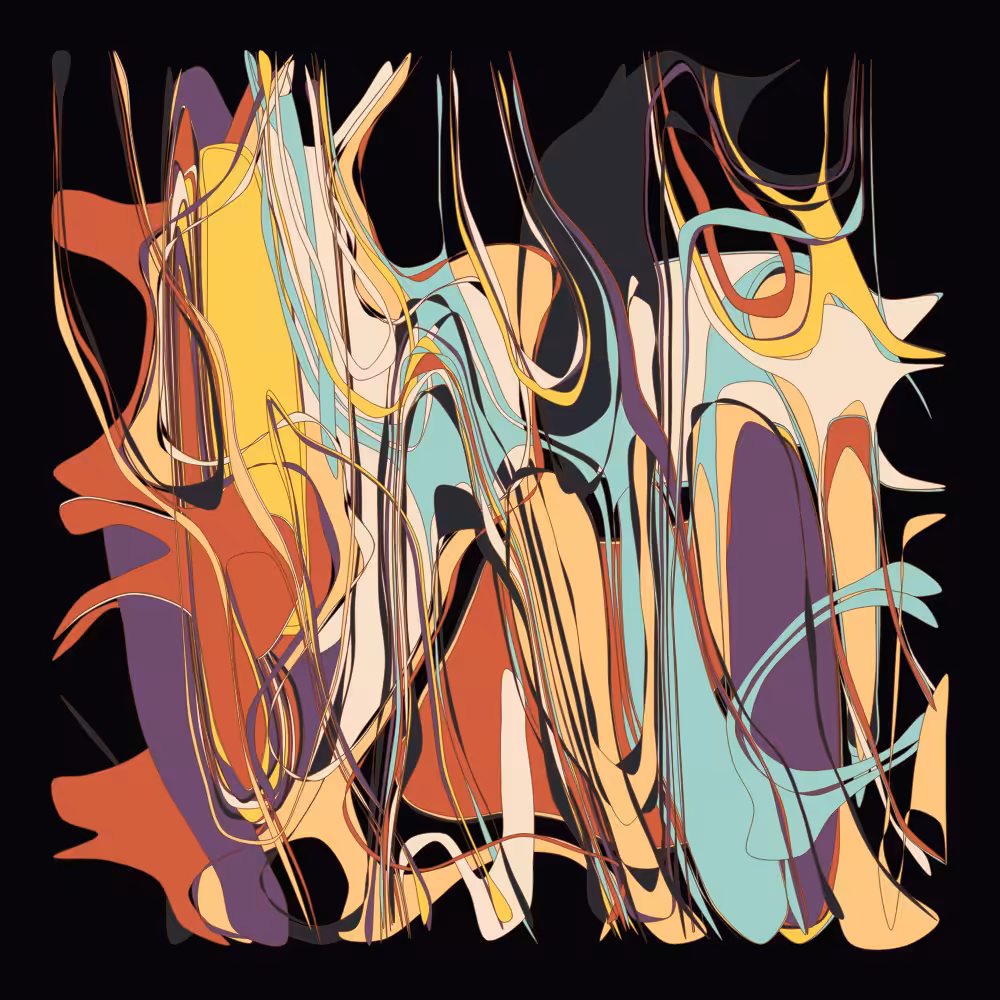 Geometric colorful shapes 3 #174