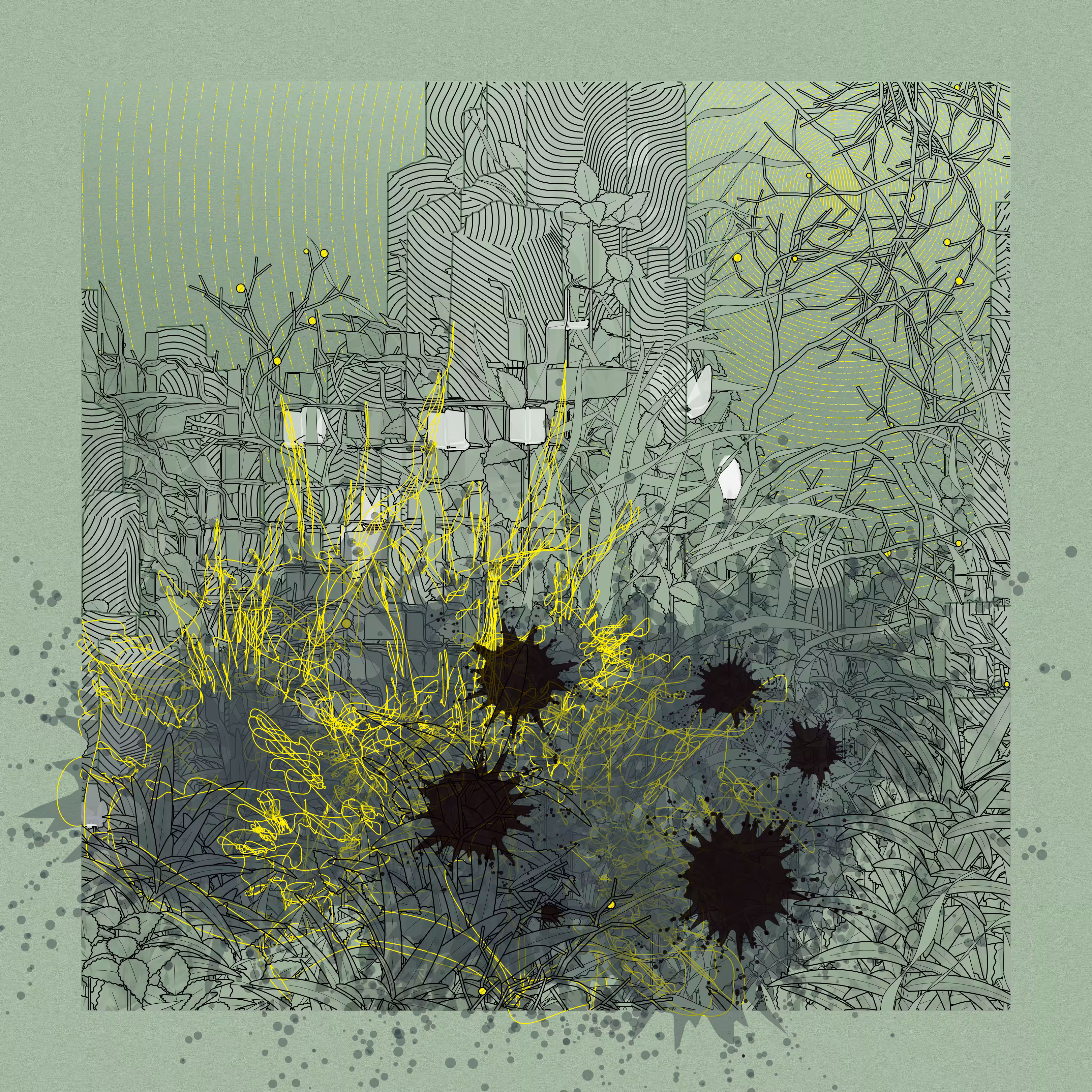 Landscape with Carbon Capture #3497