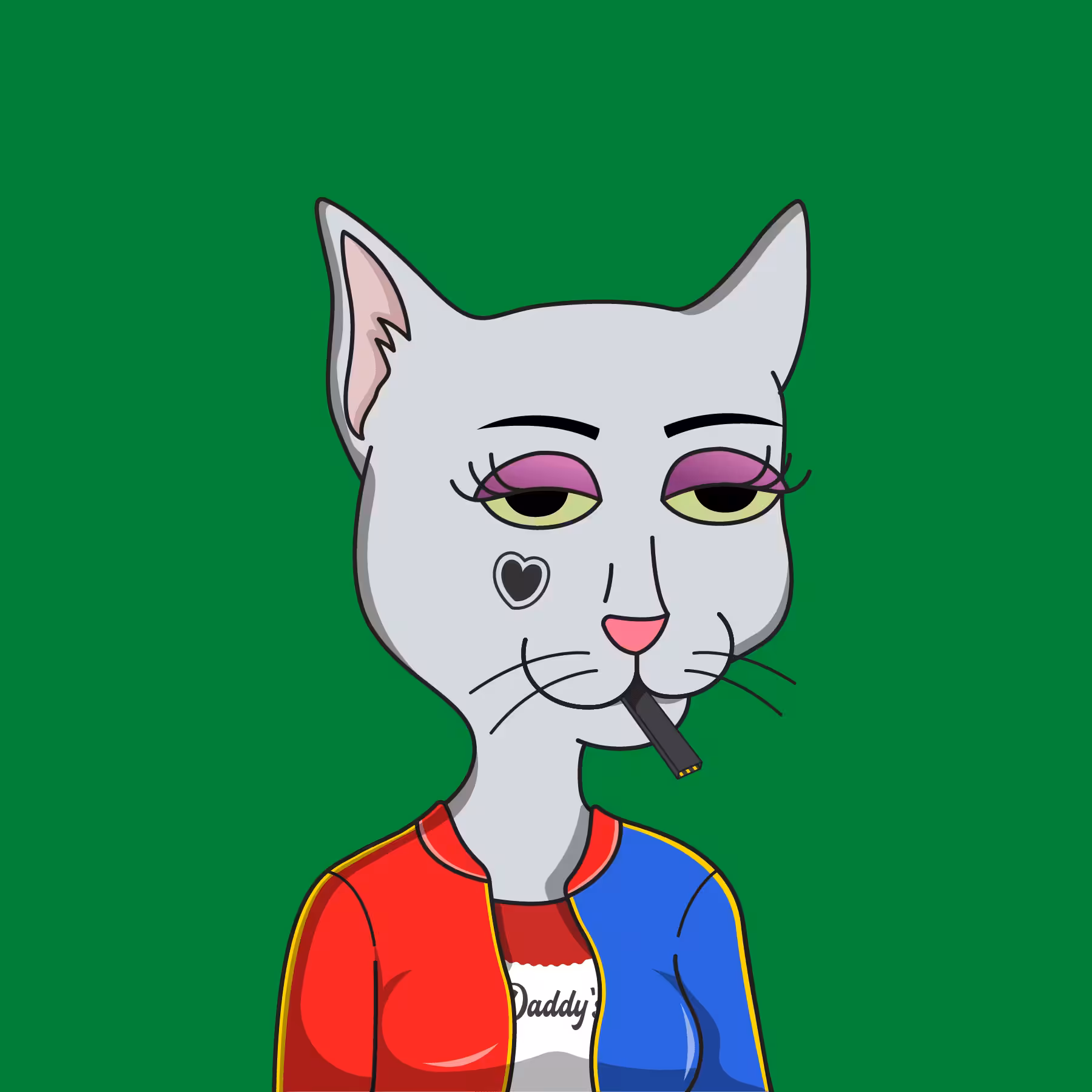 Girl Cat #611