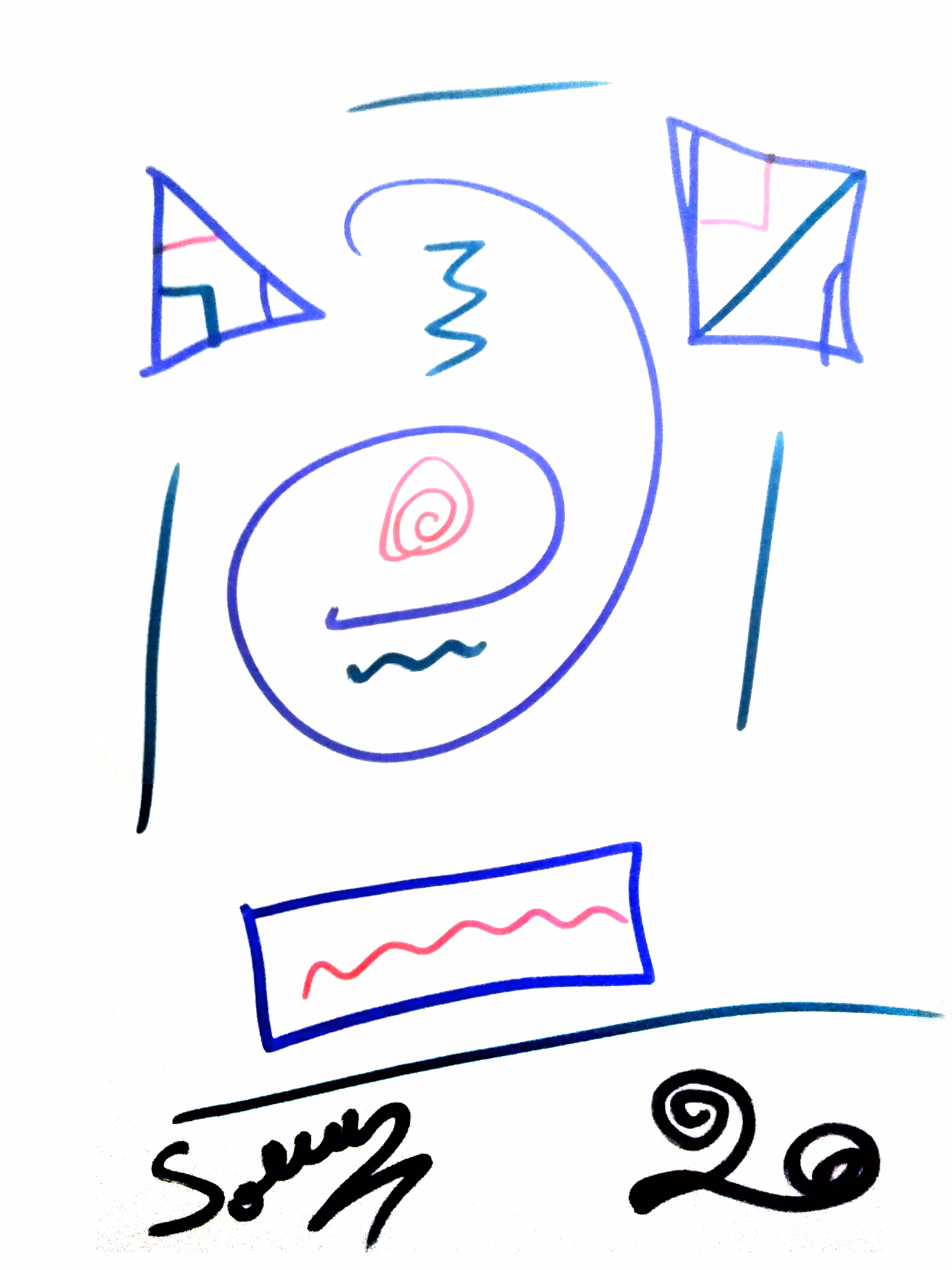 SOLLOG 1/1 NFT Broken Face 2020
