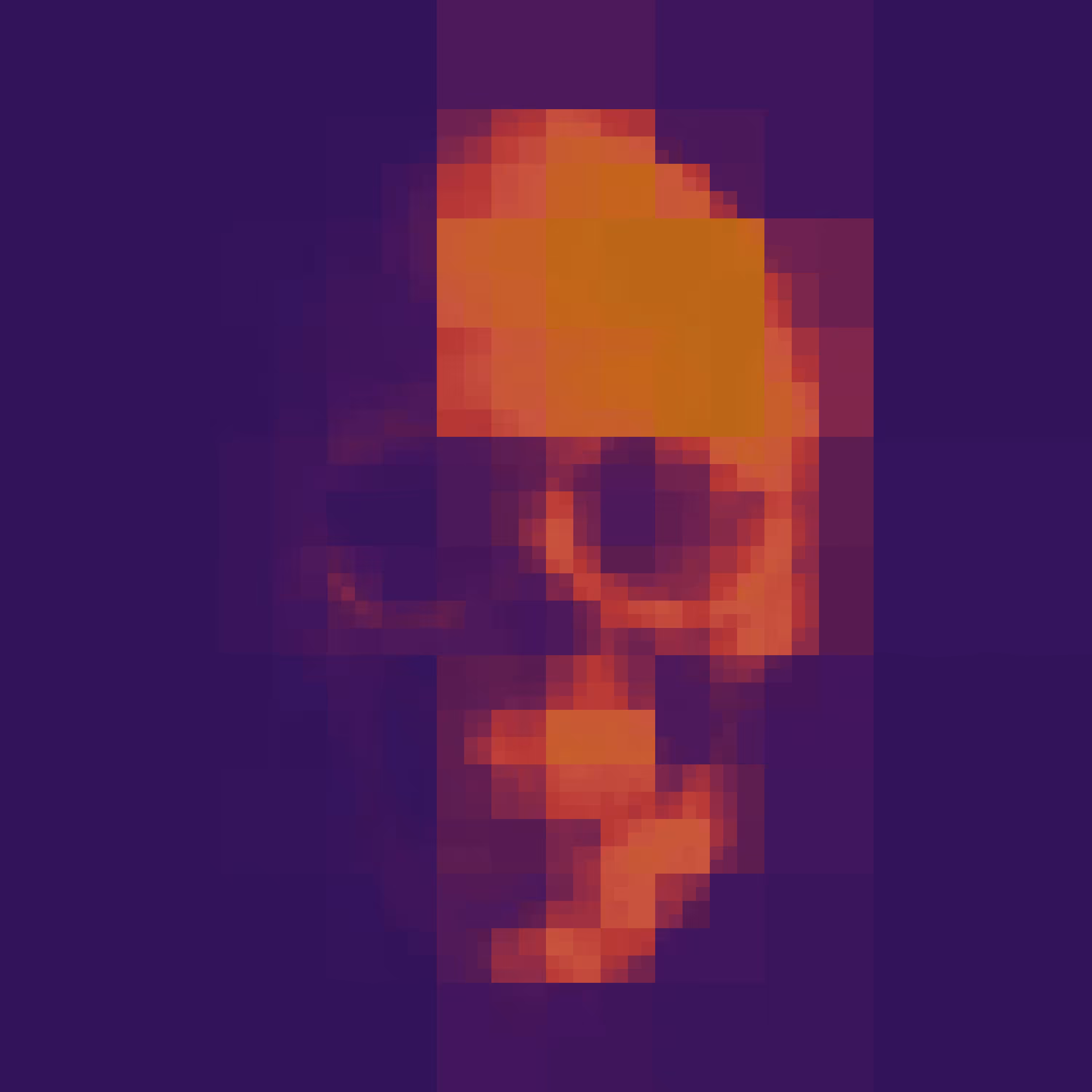 Pixel Skull Vanitas