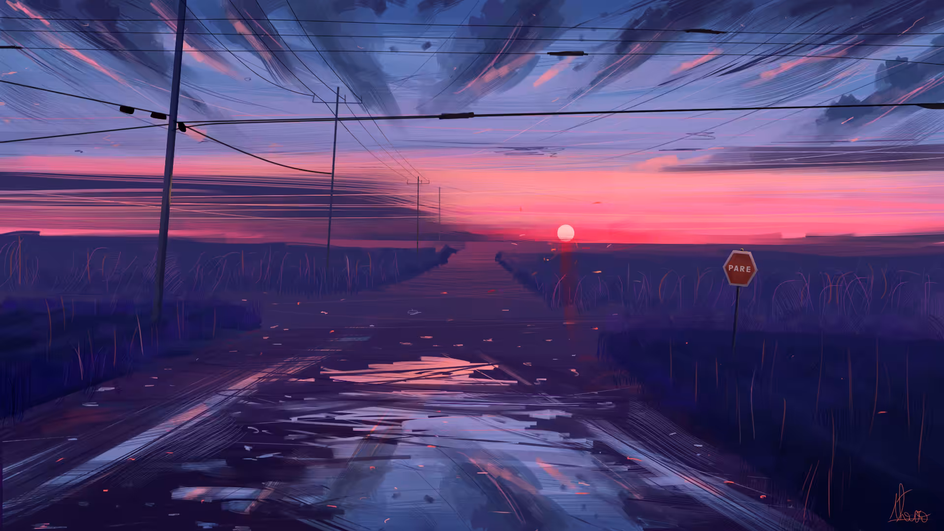 late afternoon on the coast