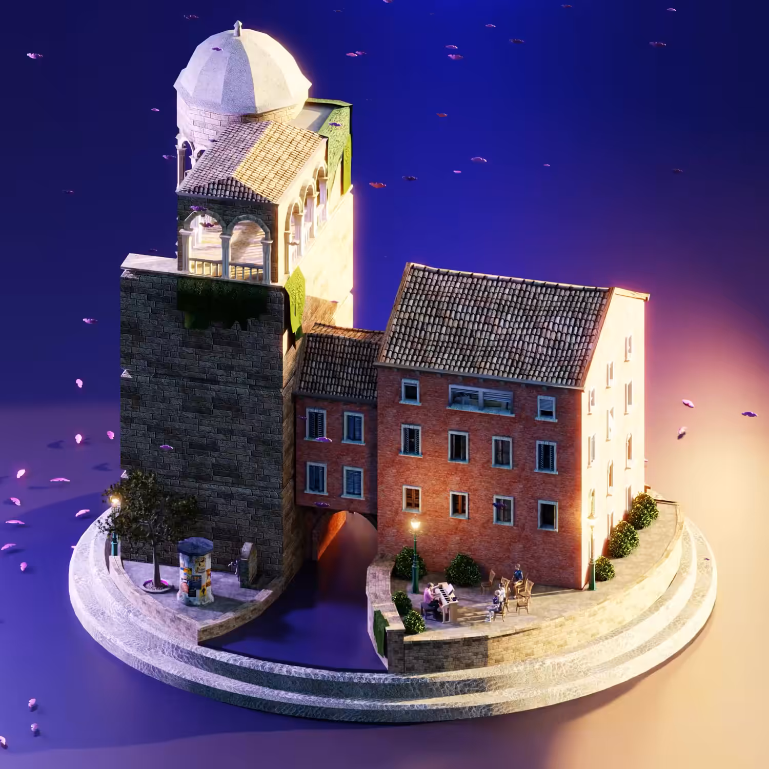 low poly venezia #2