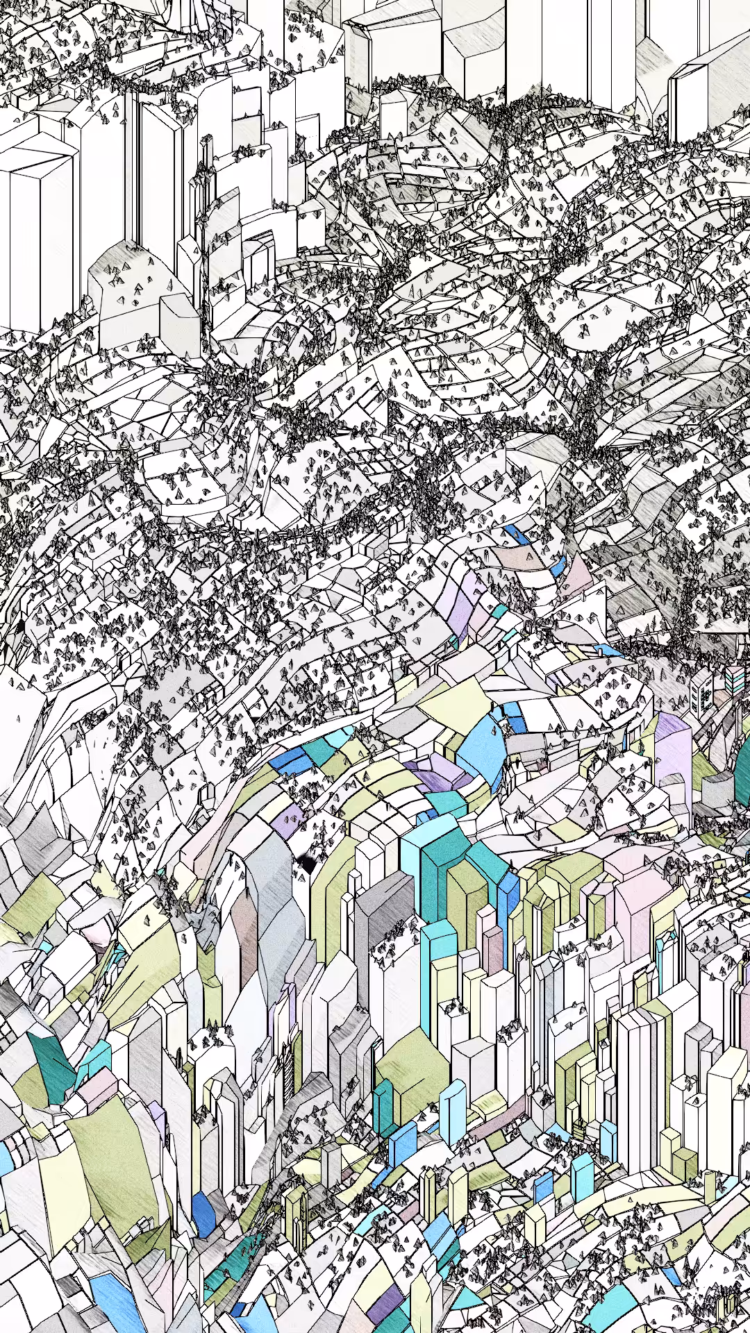 Artificial landscapes #34