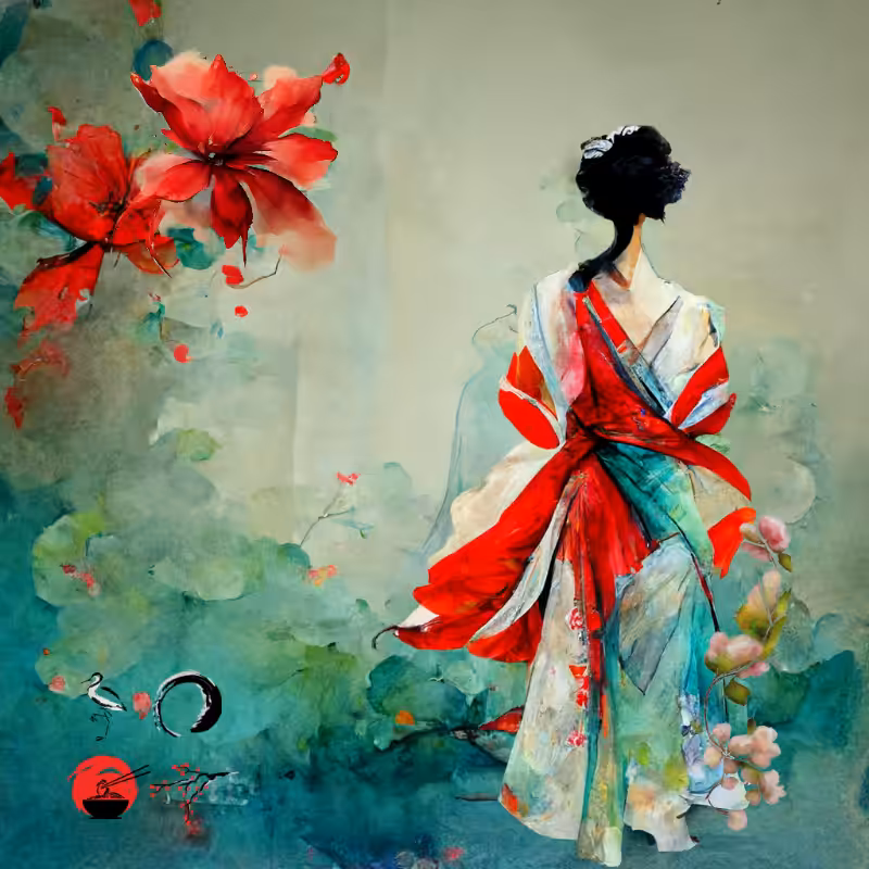 The dancing geisha #8