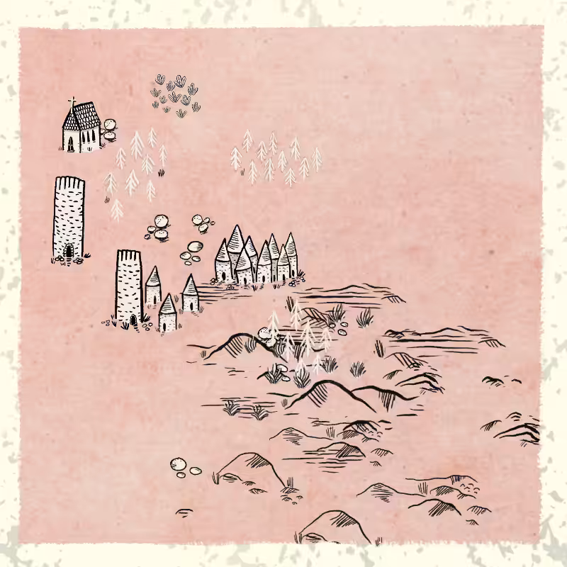 Medieval Village  #125
