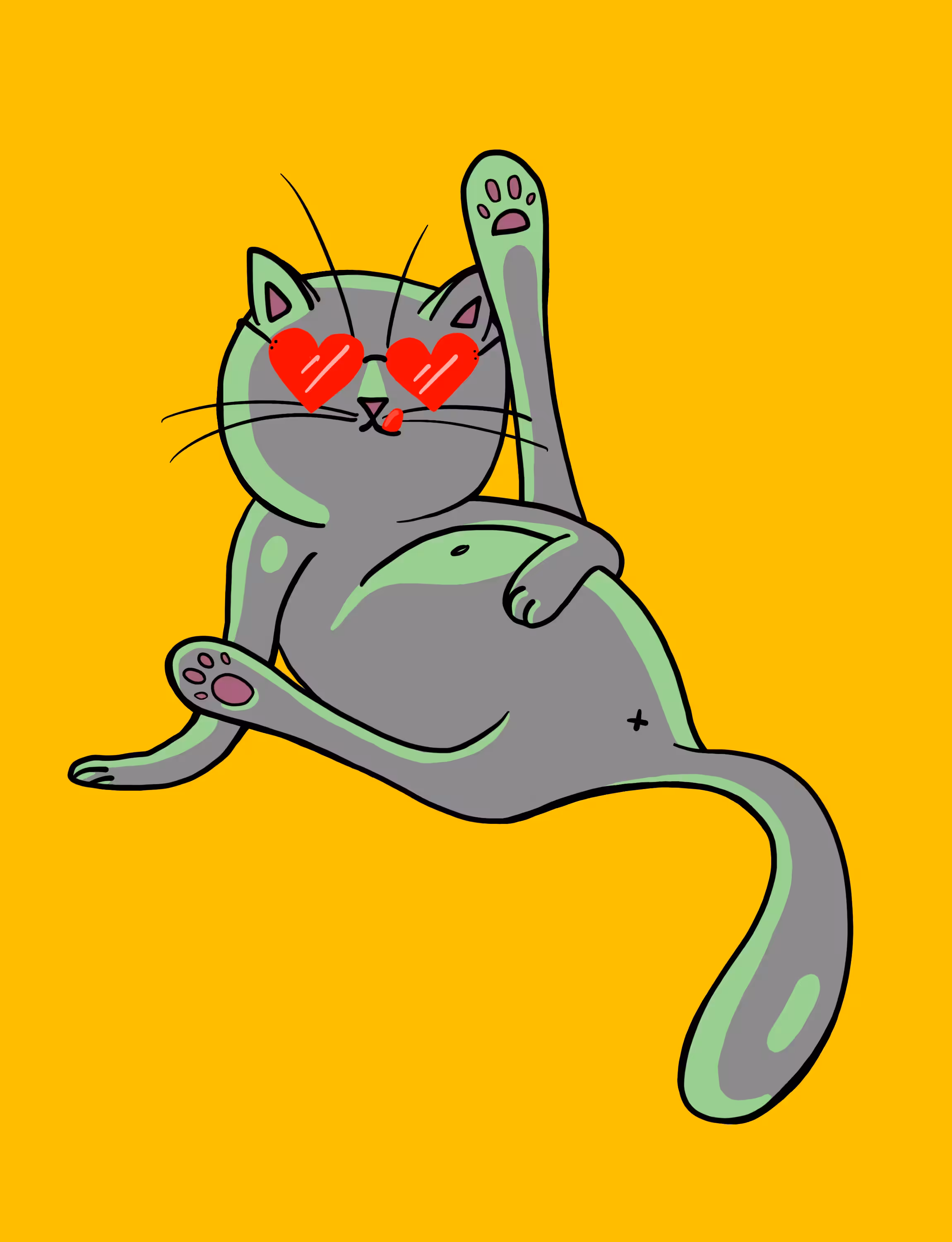 Lazy Cat 0001