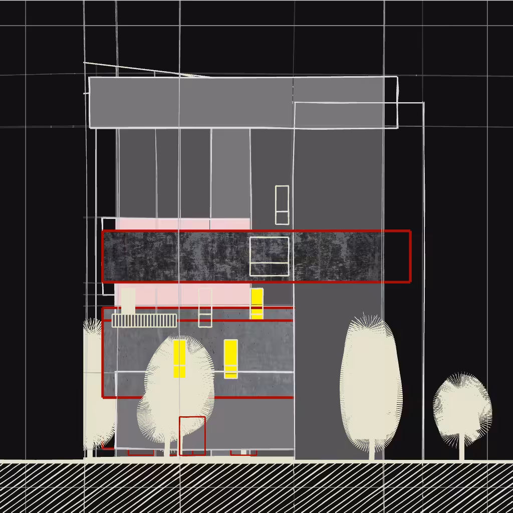 Architectural Sketches (Midnight edition) #14