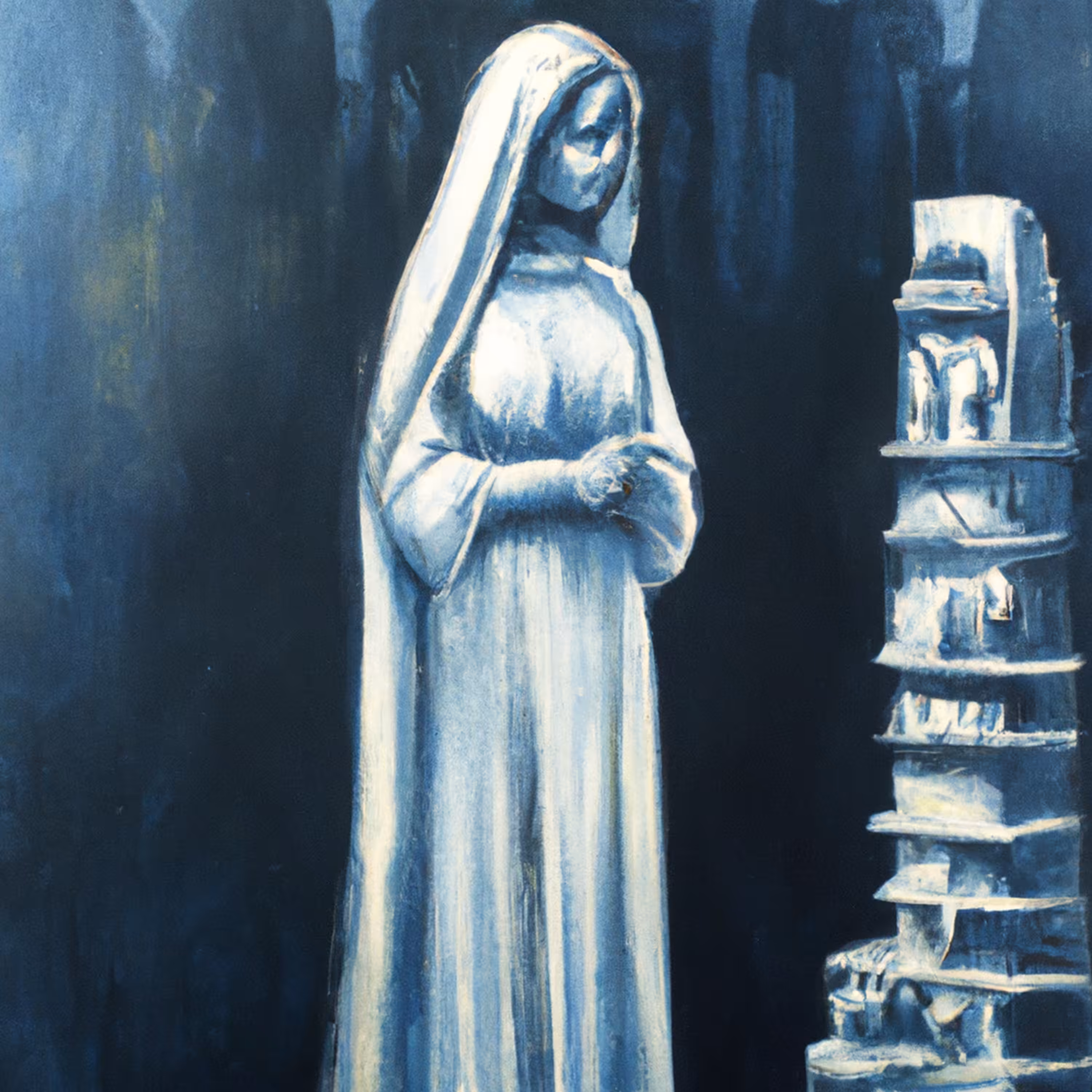 1/1 By Danilo Cicero.: THE LADY IN BLUE