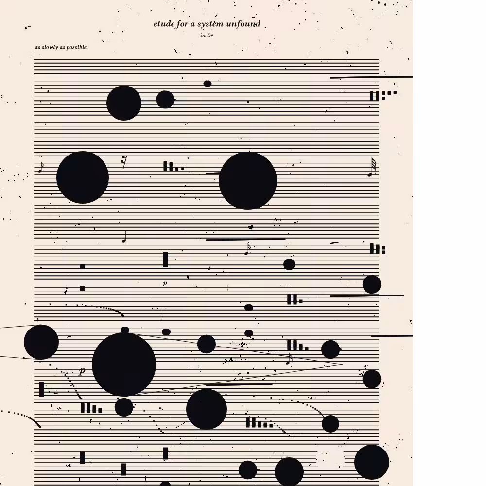 etude for a system unfound #187