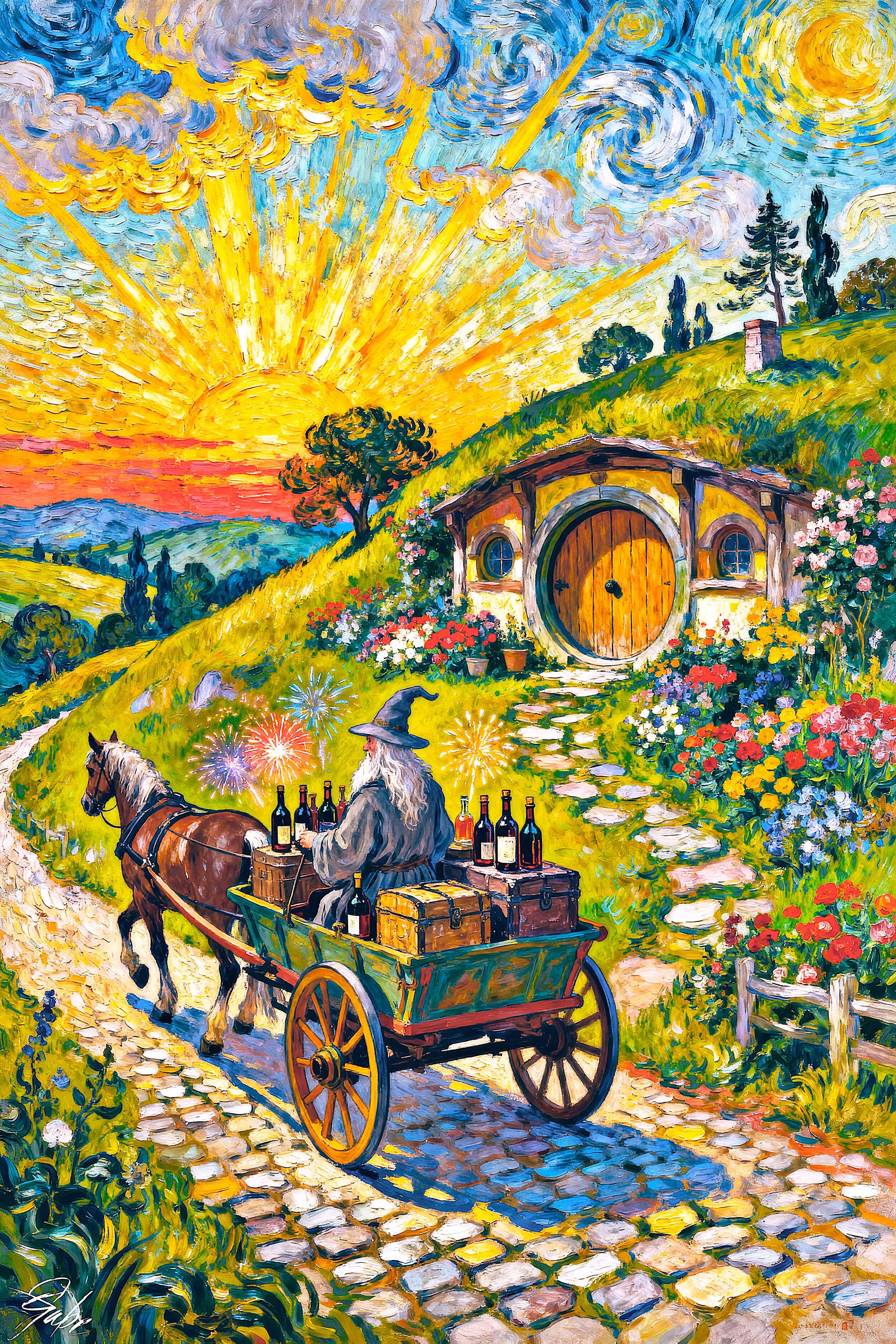 "Gandalf Arrives" #003