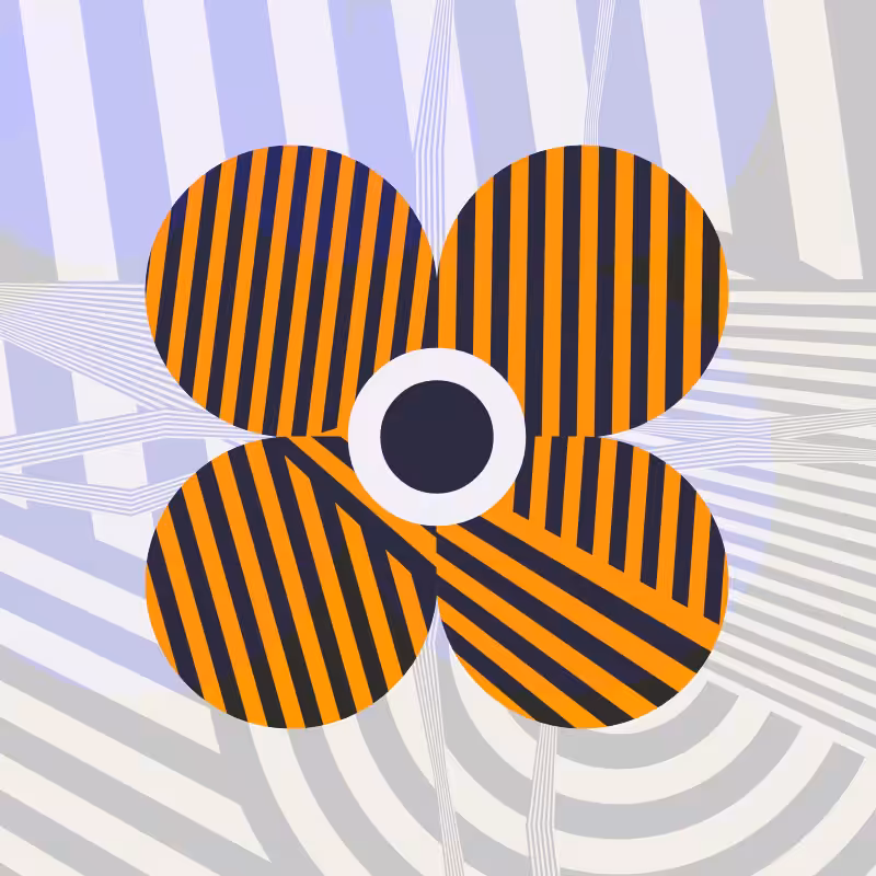 Dazzle Bloom: Big Orange #33